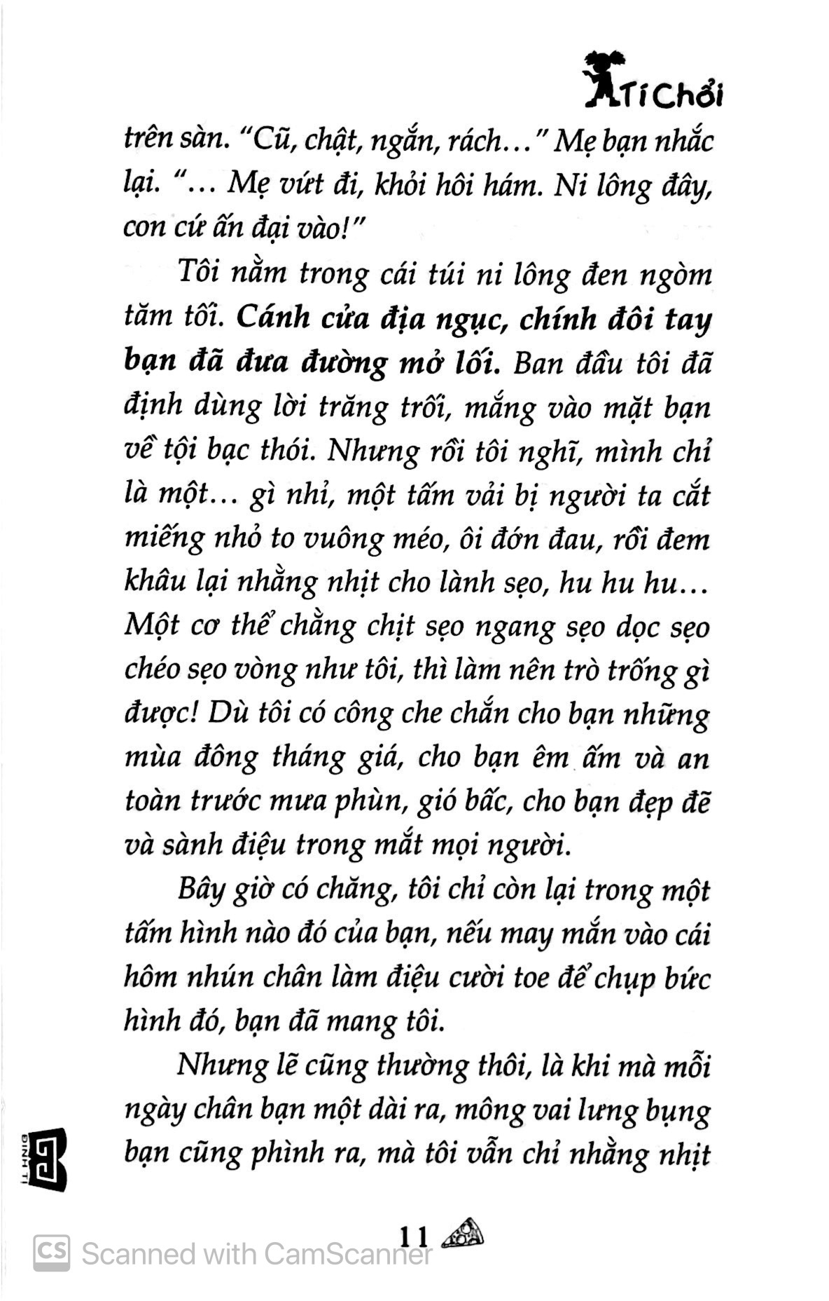 tí chổi - bức thư kỳ lạ của áo choàng