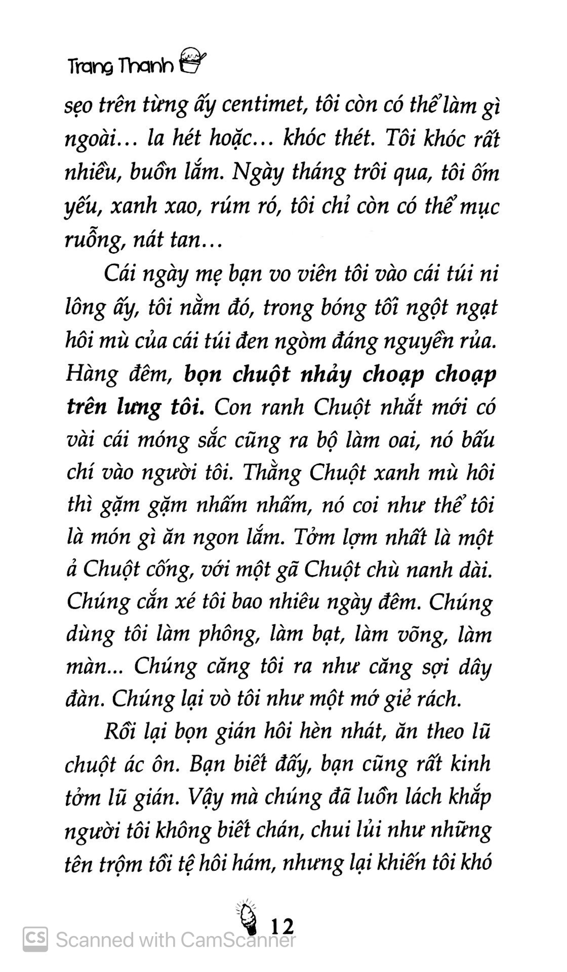 tí chổi - bức thư kỳ lạ của áo choàng