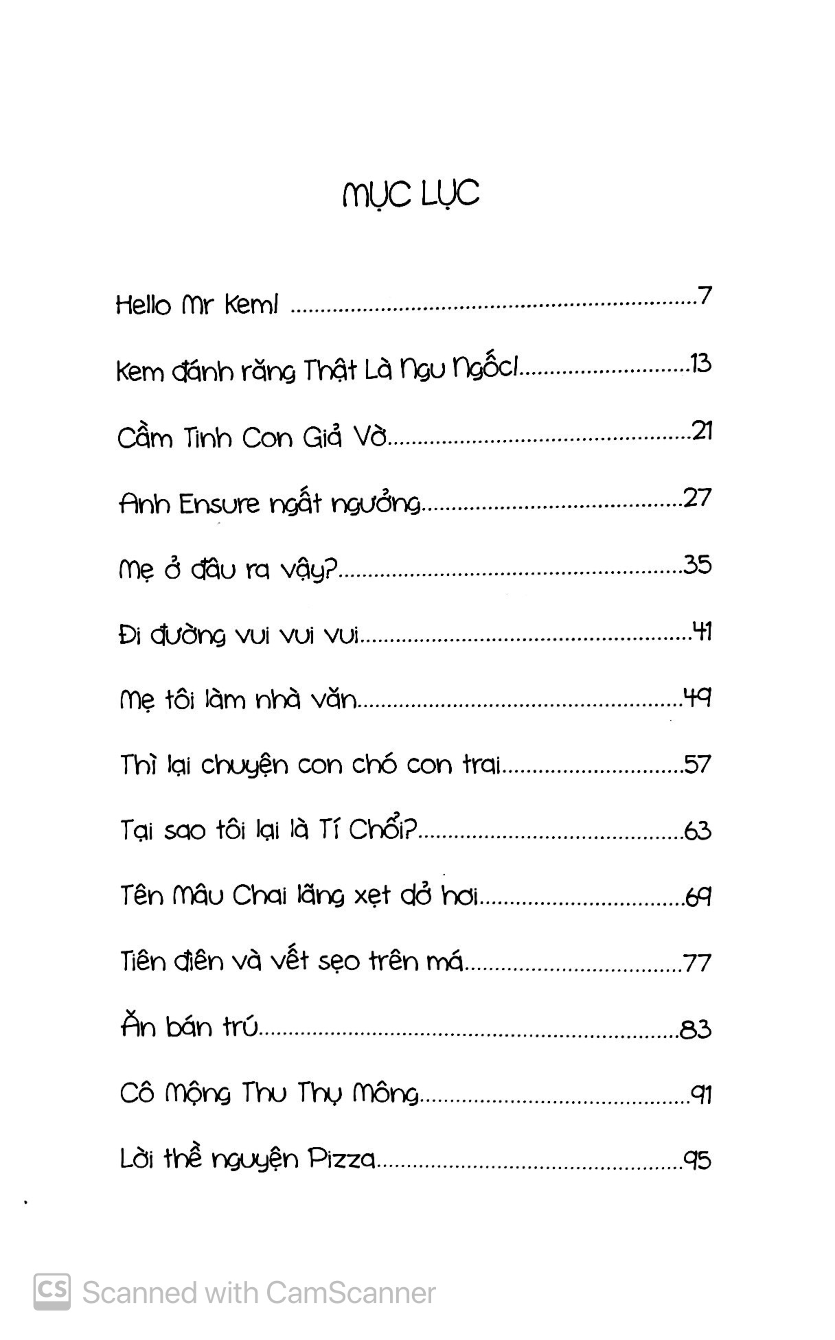 tí chổi - tại sao tôi lại là tí chổi?