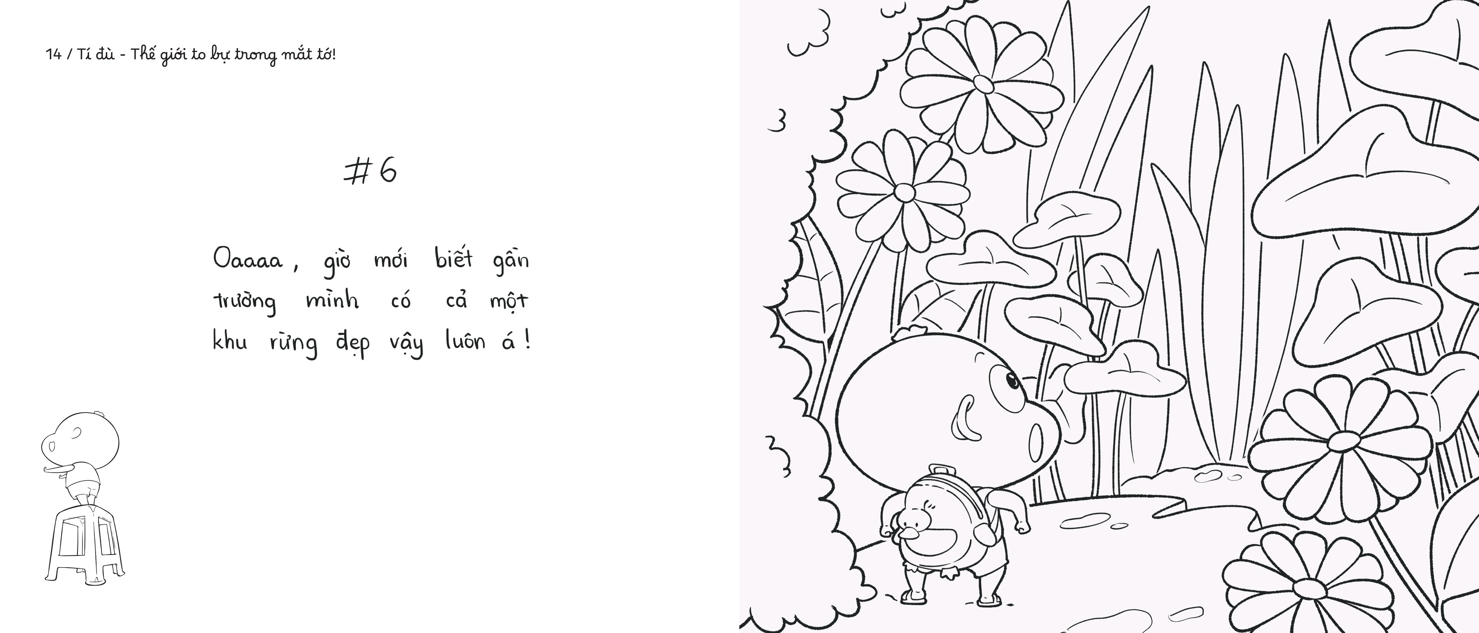 Ti Du - The Gioi To Bu Trong Mat To! - Sach To Mau