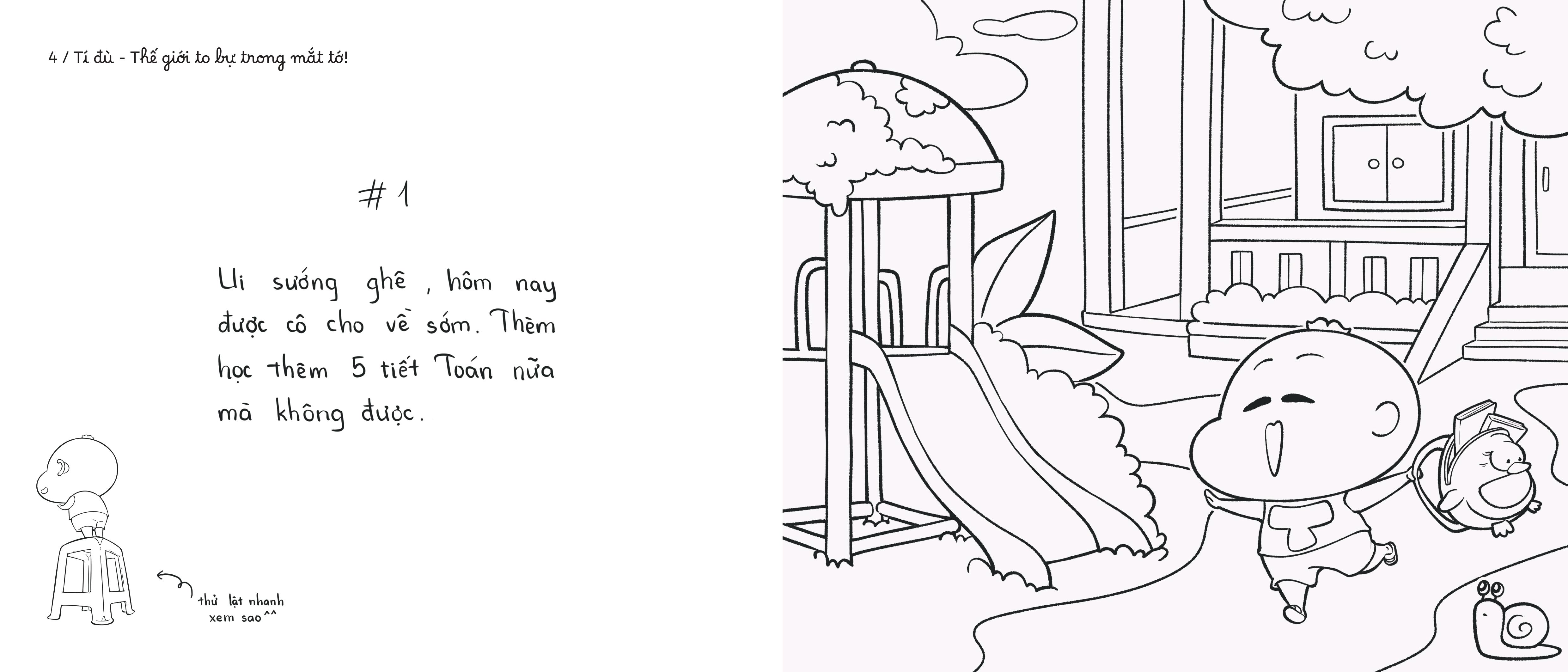 Ti Du - The Gioi To Bu Trong Mat To! - Sach To Mau