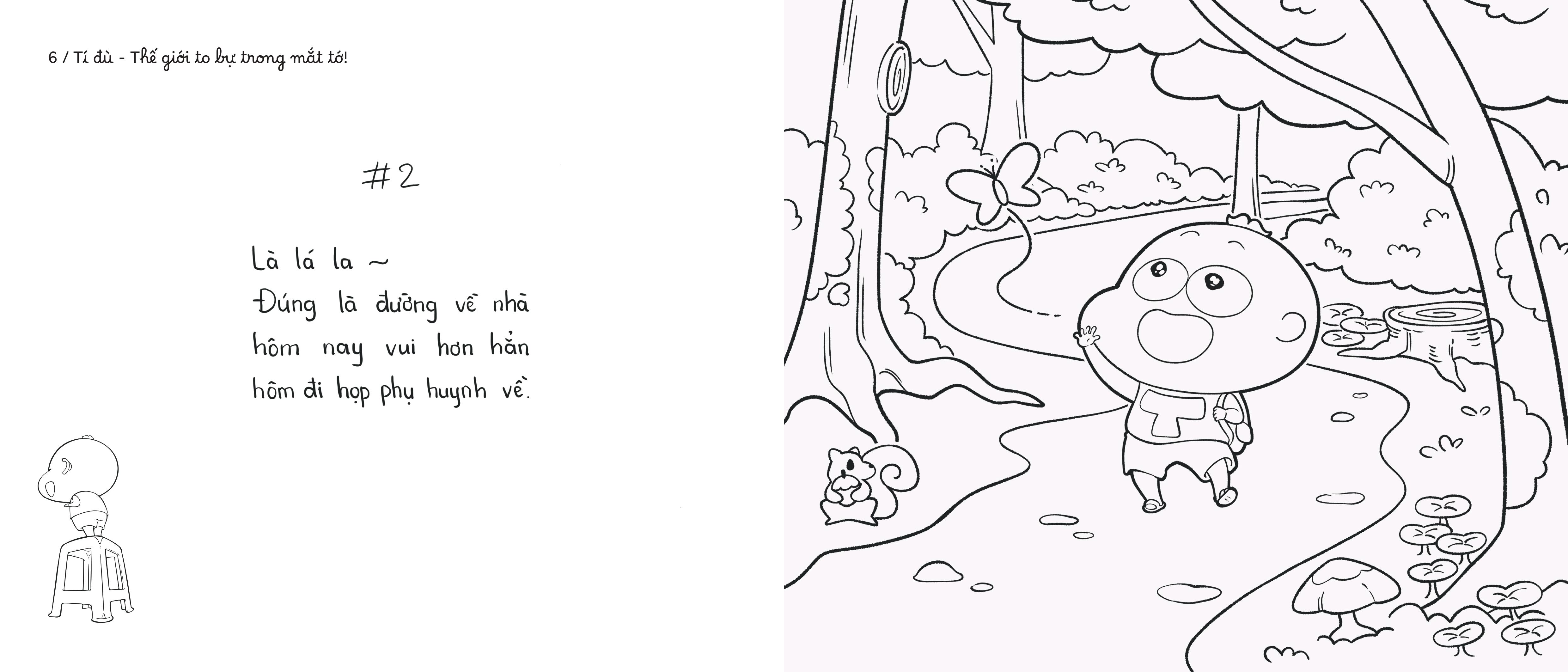 Ti Du - The Gioi To Bu Trong Mat To! - Sach To Mau