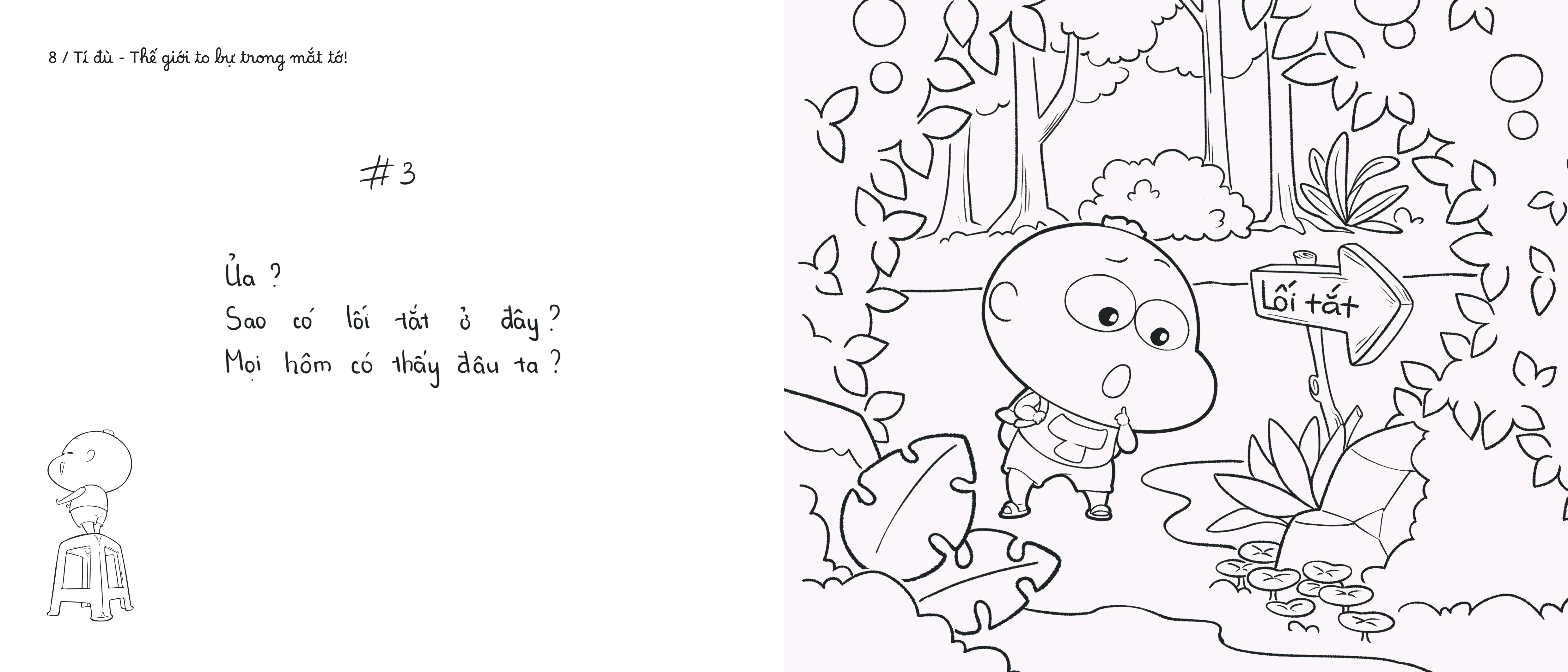 Ti Du - The Gioi To Bu Trong Mat To! - Sach To Mau