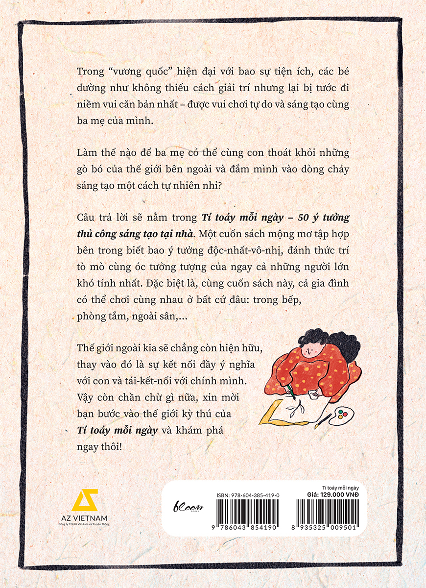 tí toáy mỗi ngày - 50 ý tưởng thủ công sáng tạo tại nhà