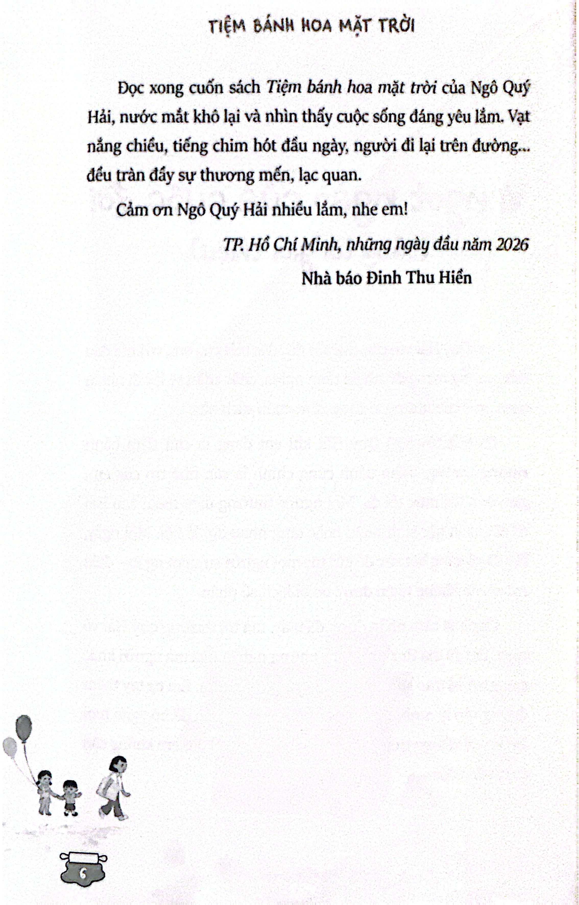 Tiệm Bánh Hoa Mặt Trời