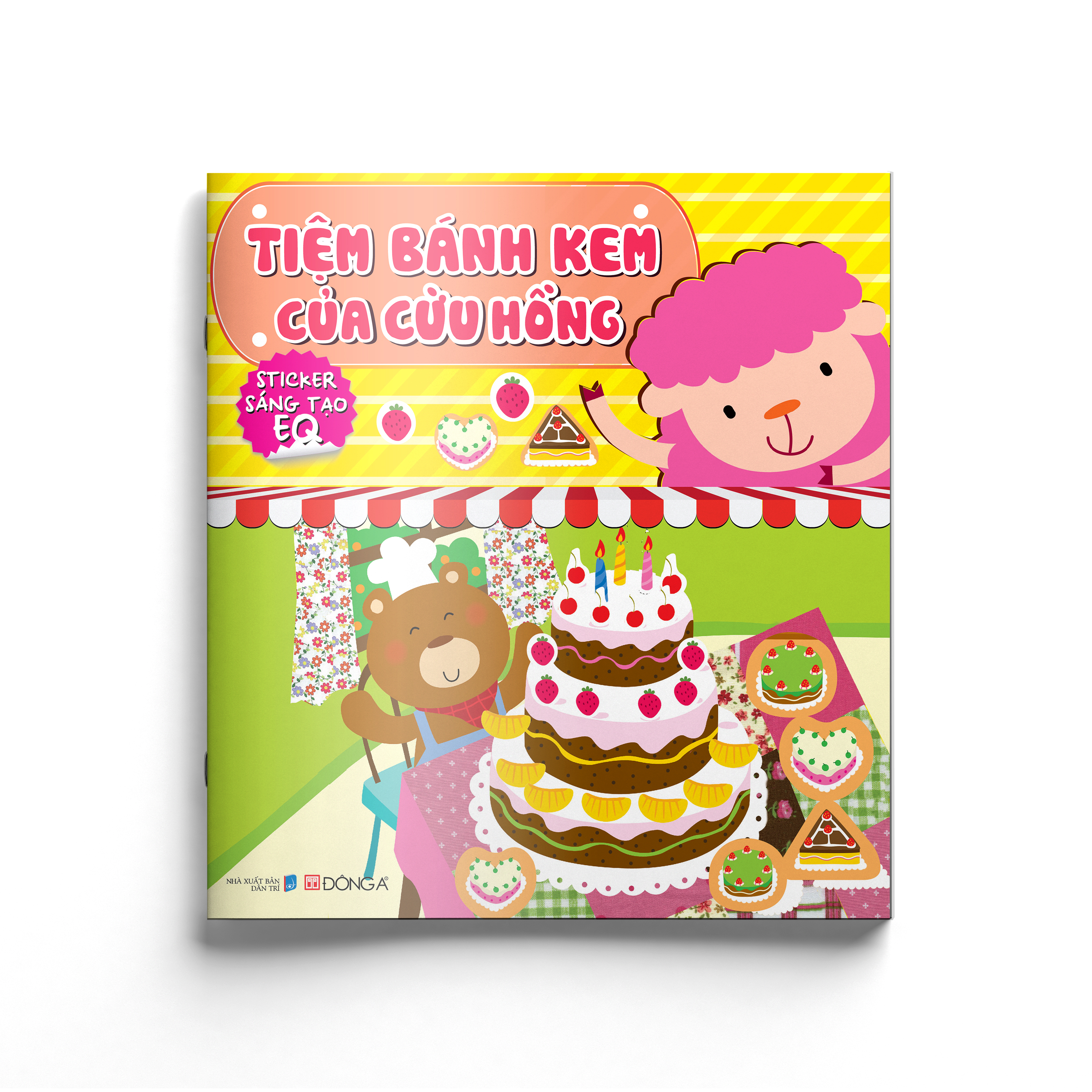 tiệm bánh kem của cừu hồng - sticker sáng tạo eq