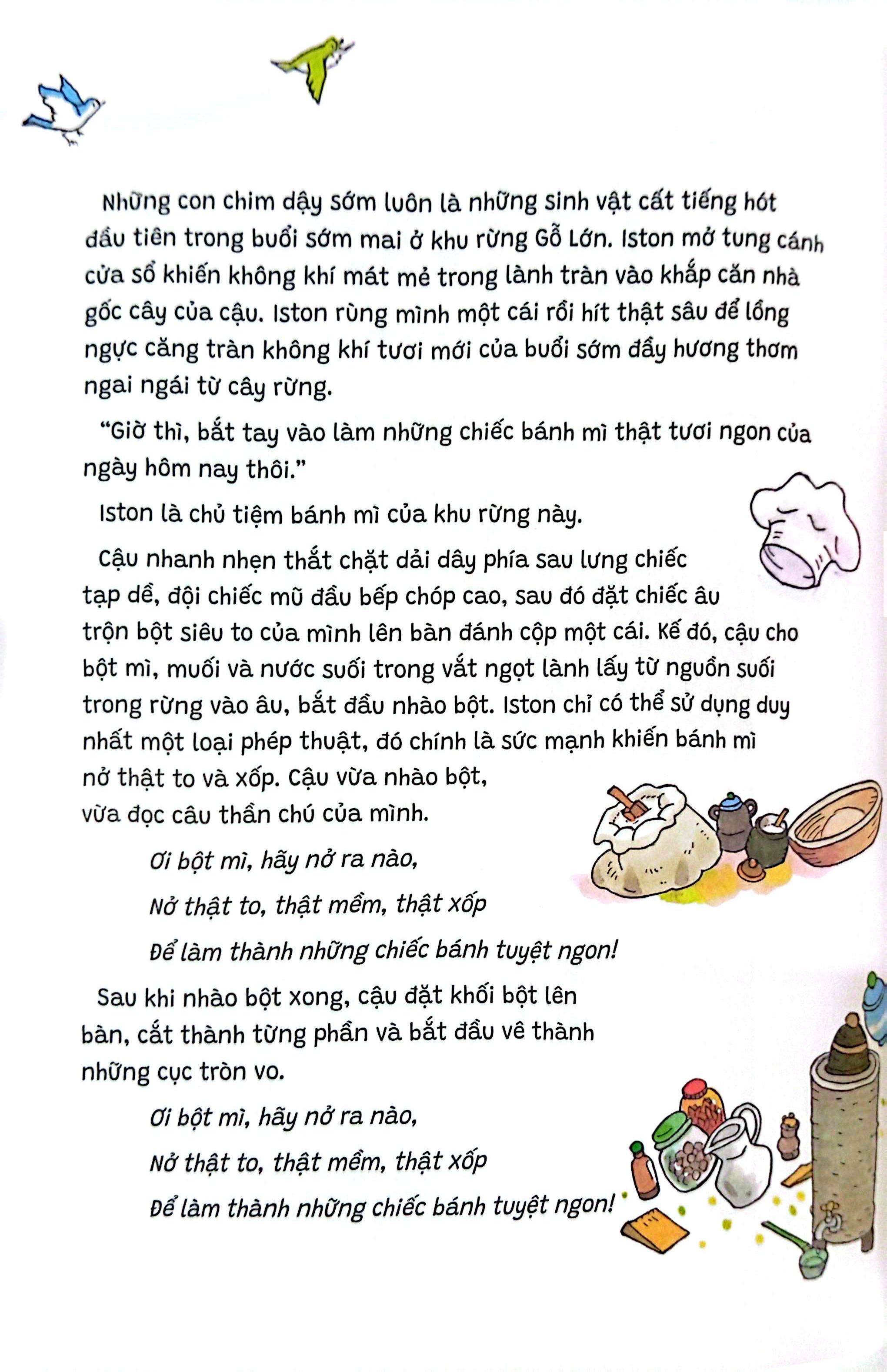 tiệm bánh mì của iston