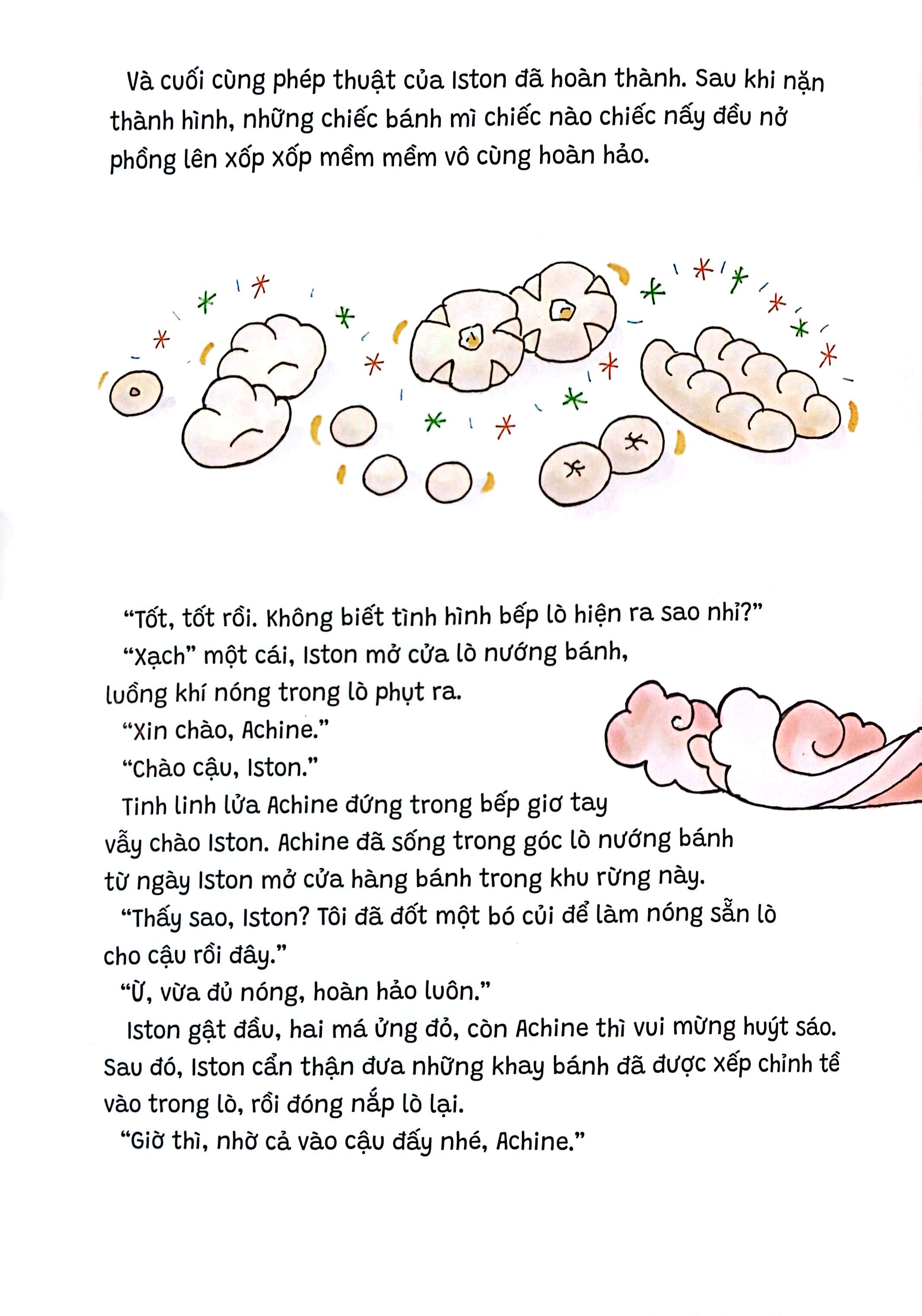 tiệm bánh mì của iston