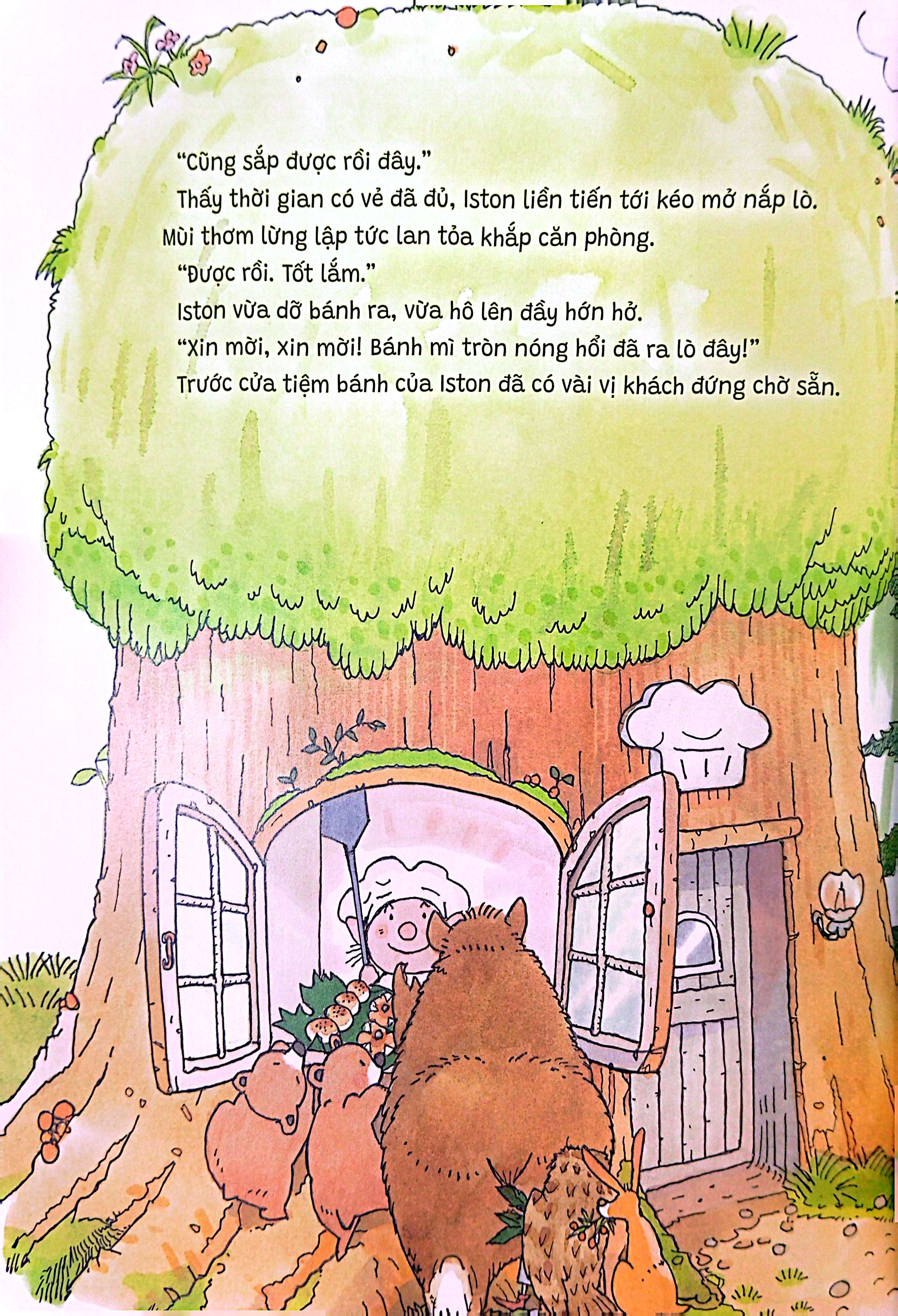 tiệm bánh mì của iston