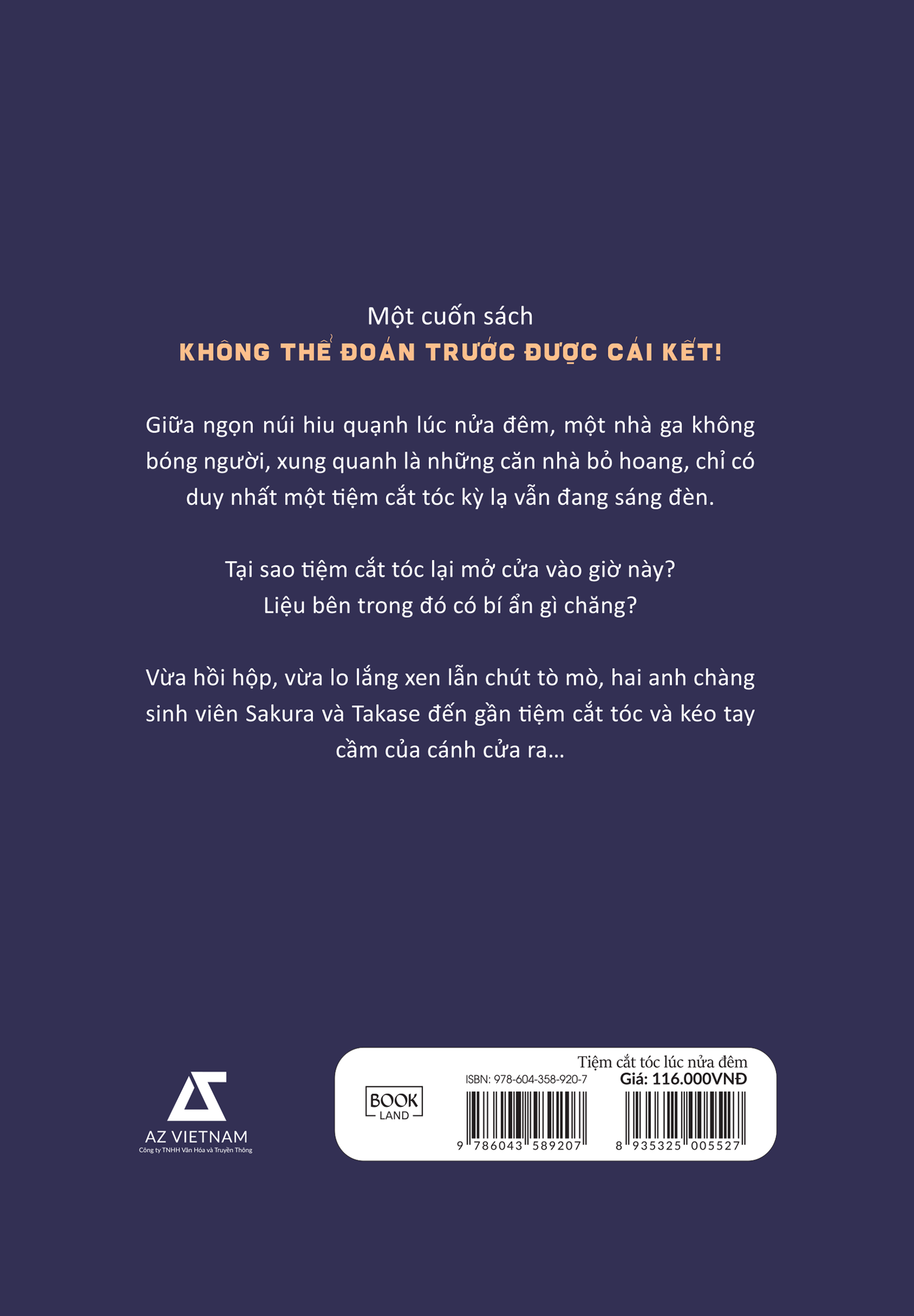 tiệm cắt tóc lúc nửa đêm