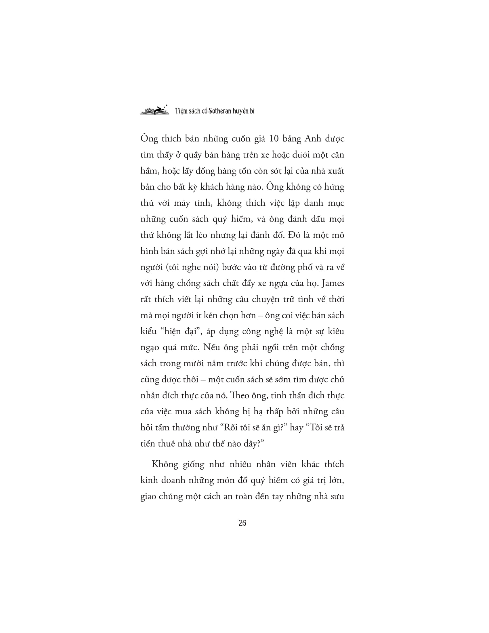 tiệm sách cổ sotheran huyền bí