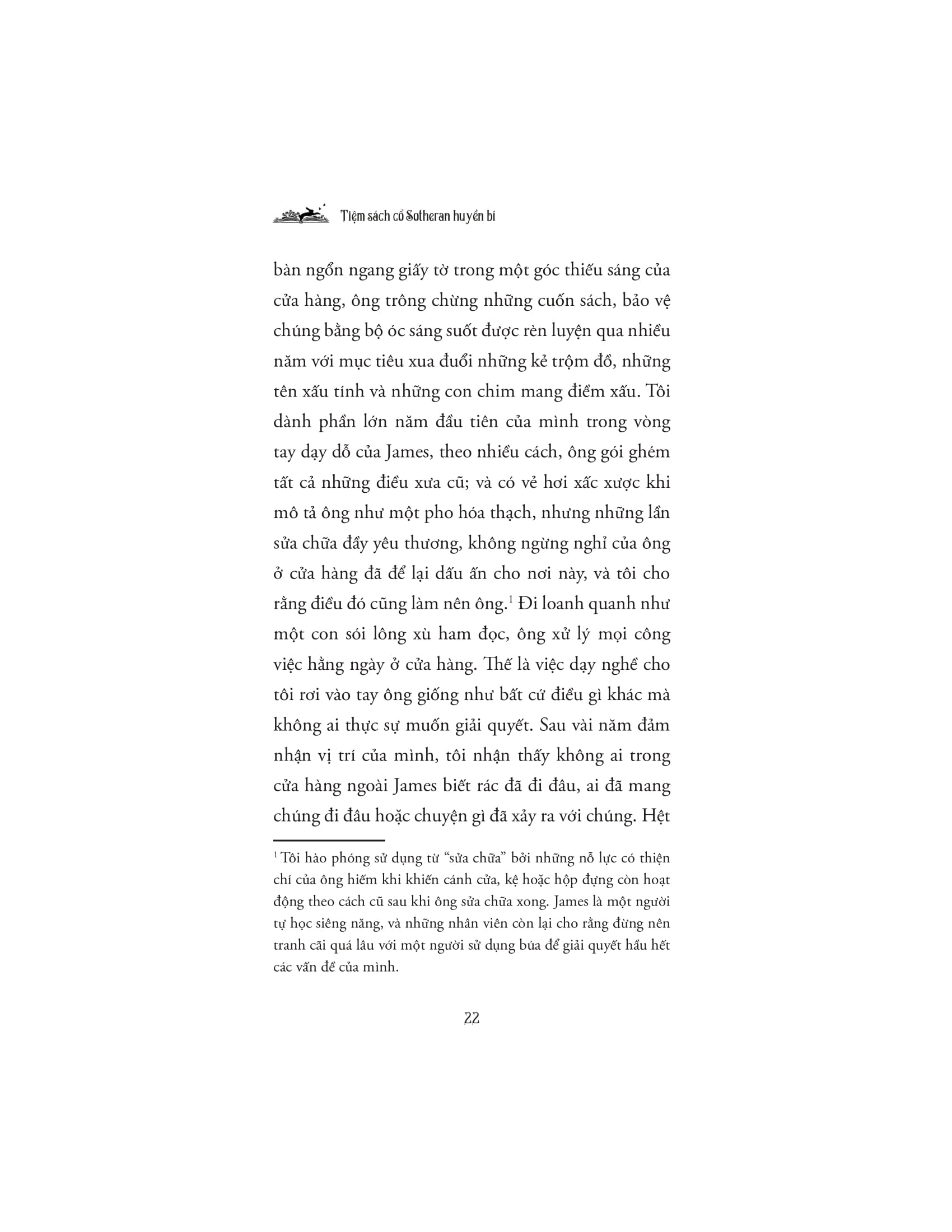 tiệm sách cổ sotheran huyền bí