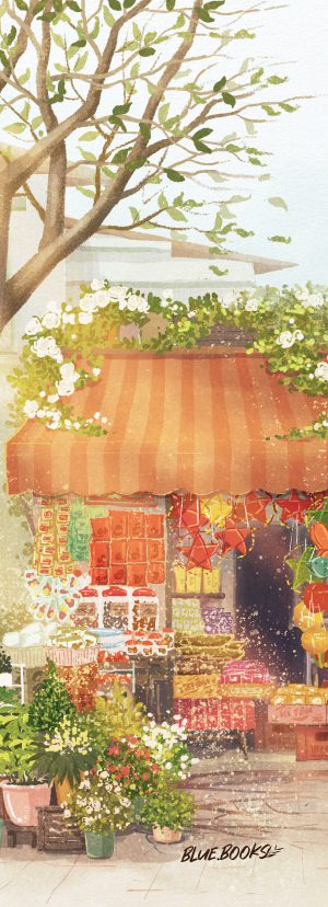 tiệm tạp hóa tuổi thơ đang lớn - tặng kèm bookmark hai mặt bồi cứng