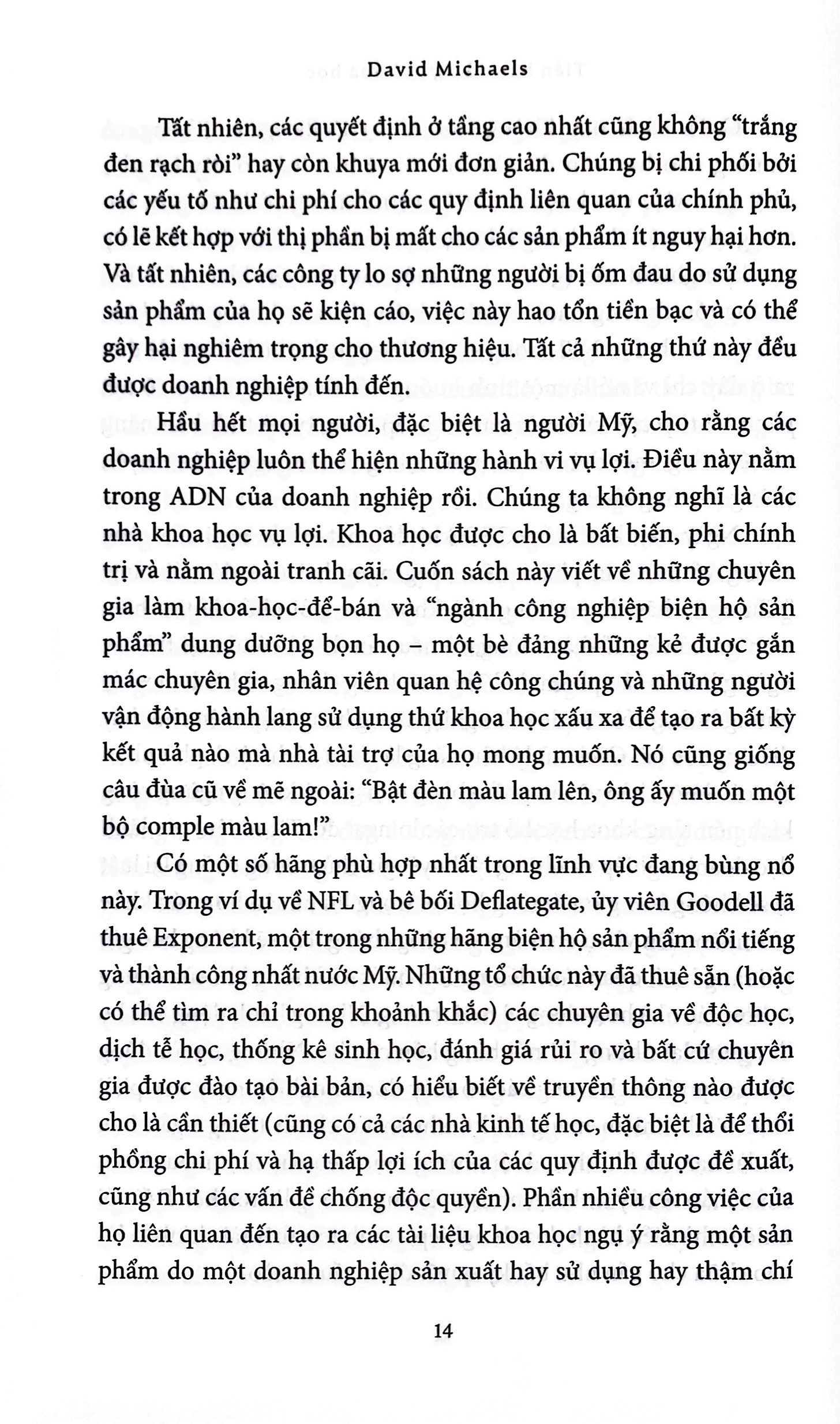 tiền bẩn và ngụy khoa học