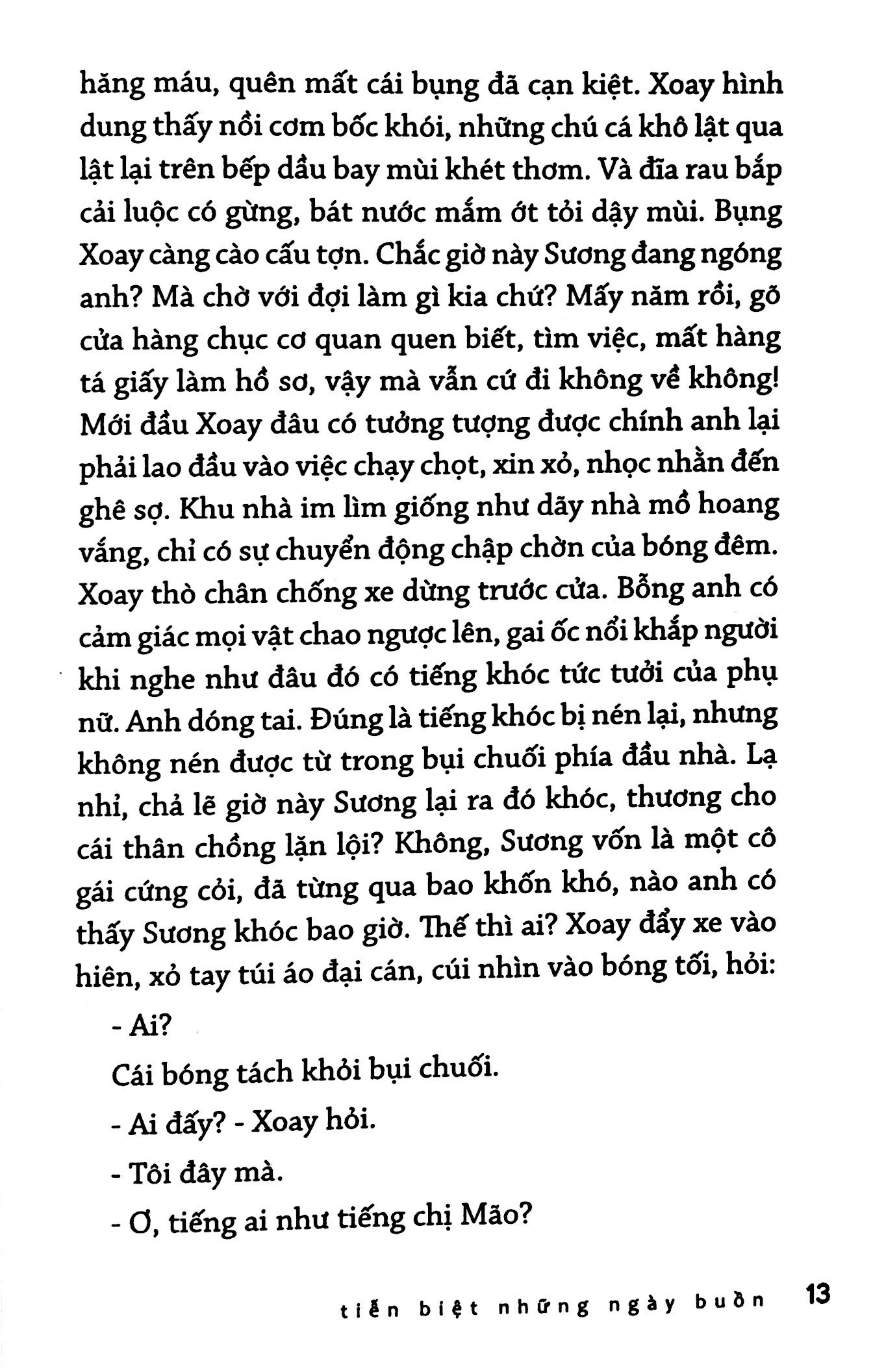 tiễn biệt những ngày buồn