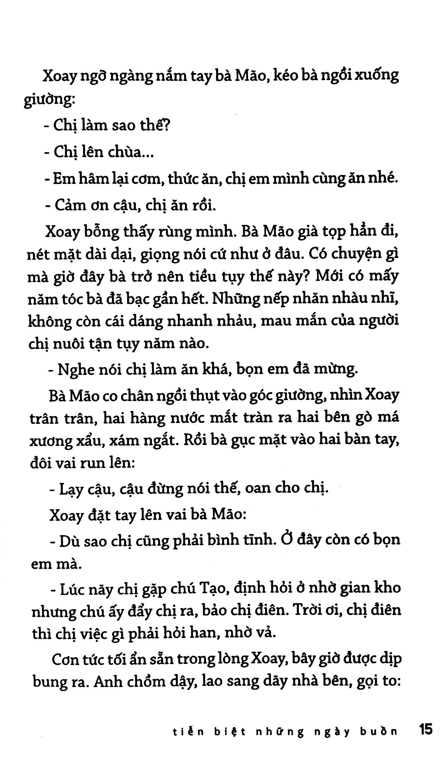 tiễn biệt những ngày buồn