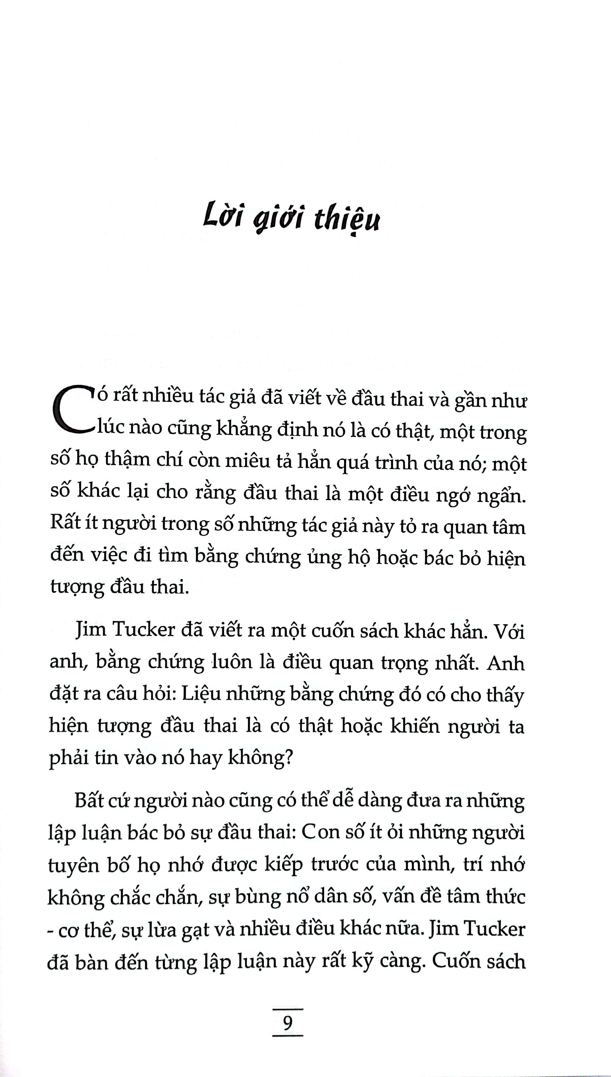 tiền kiếp có hay không?