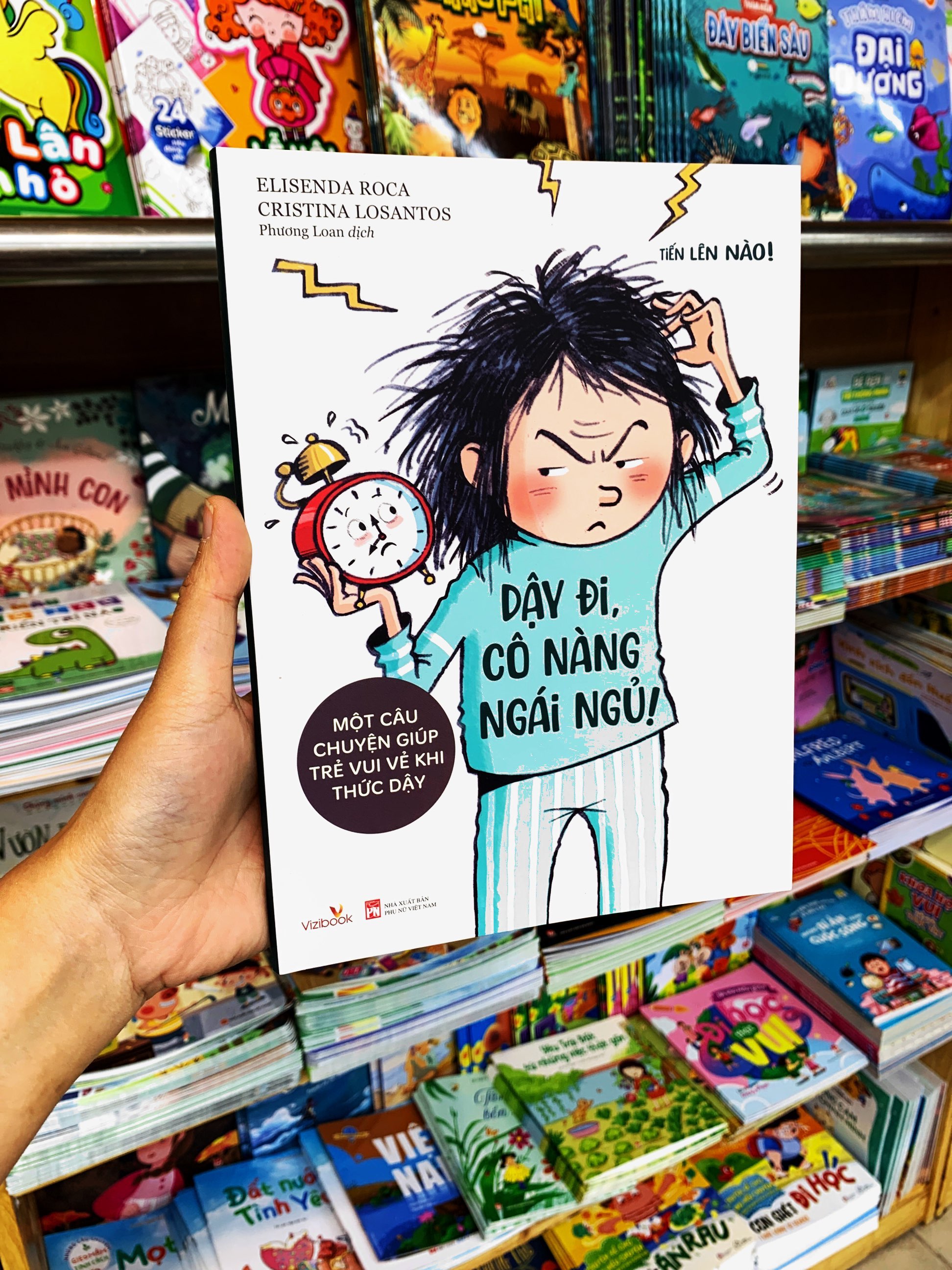 tiến lên nào - dậy đi, cô nàng ngái ngủ - một câu chuyện giúp trẻ vui vẻ khi thức dậy