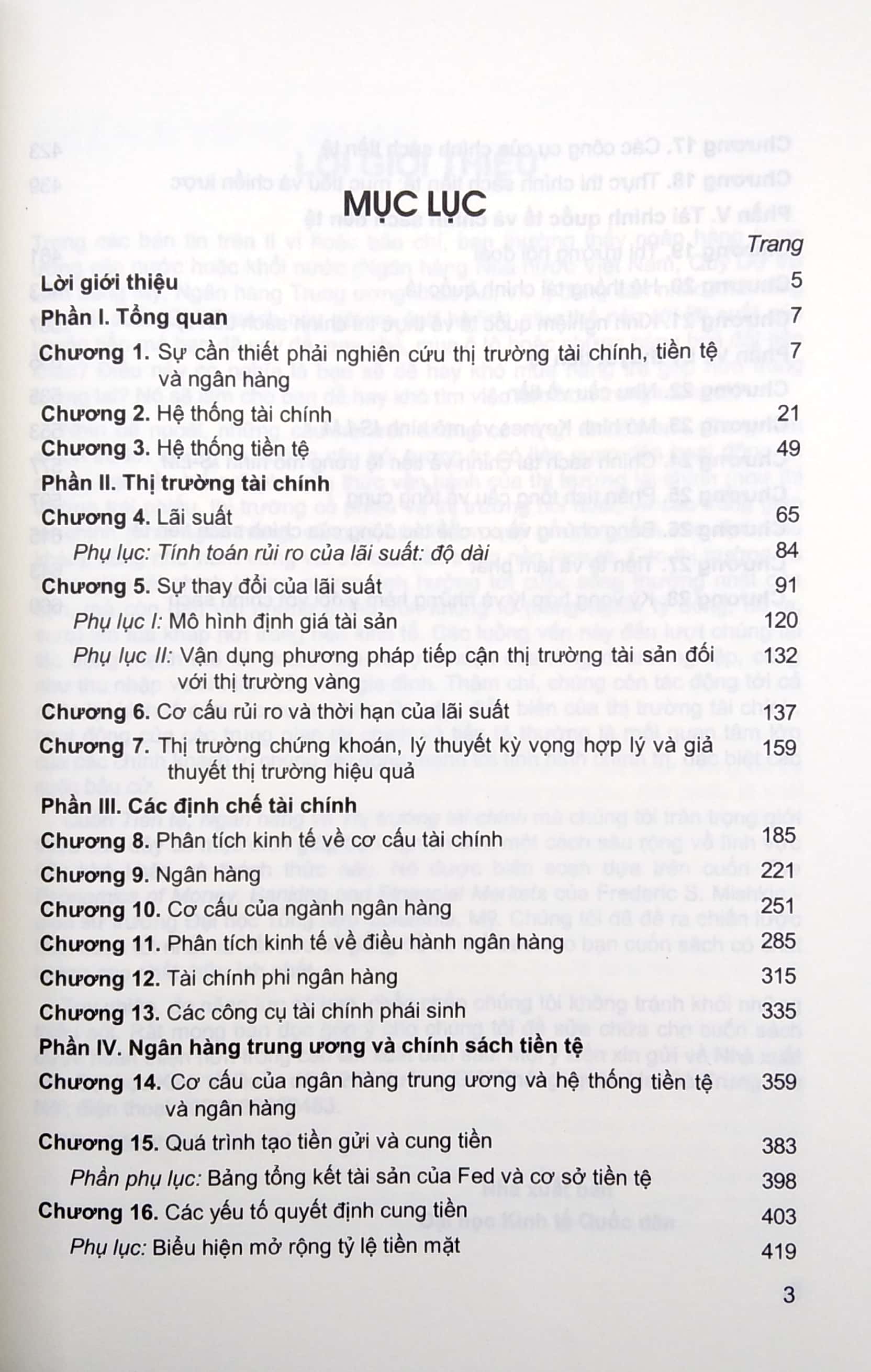 tiền tệ ngân hàng và thị trường tài chính