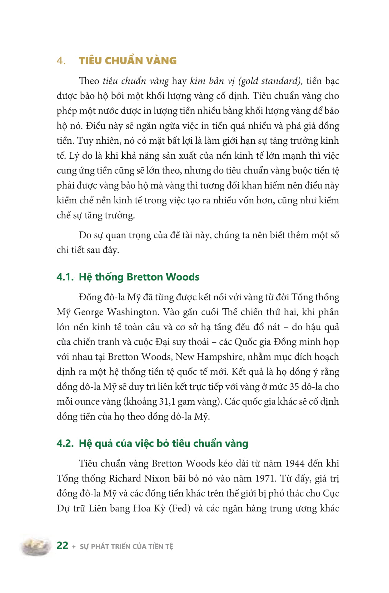 tiền tệ và chuyện làm giàu an toàn