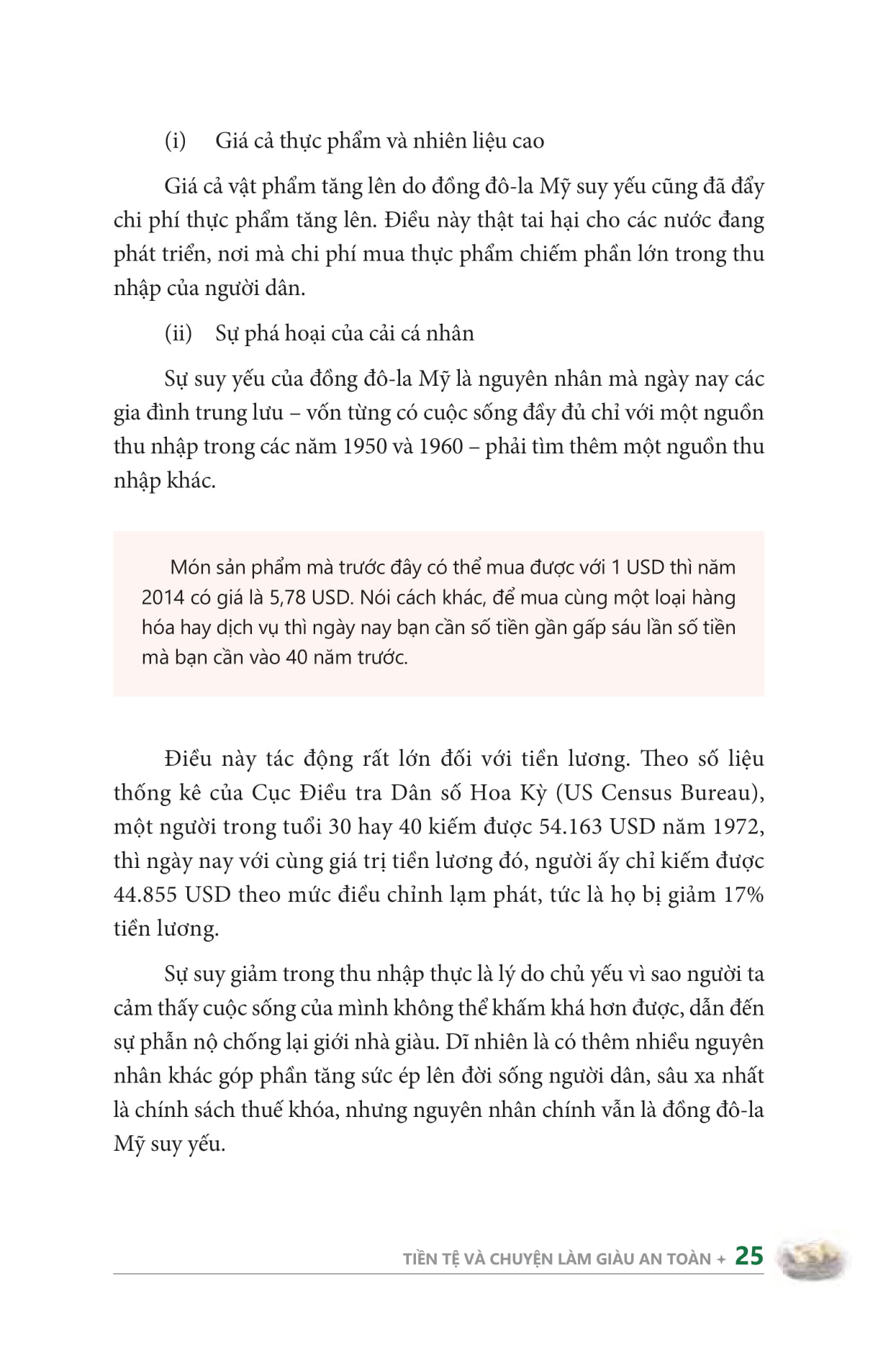 tiền tệ và chuyện làm giàu an toàn