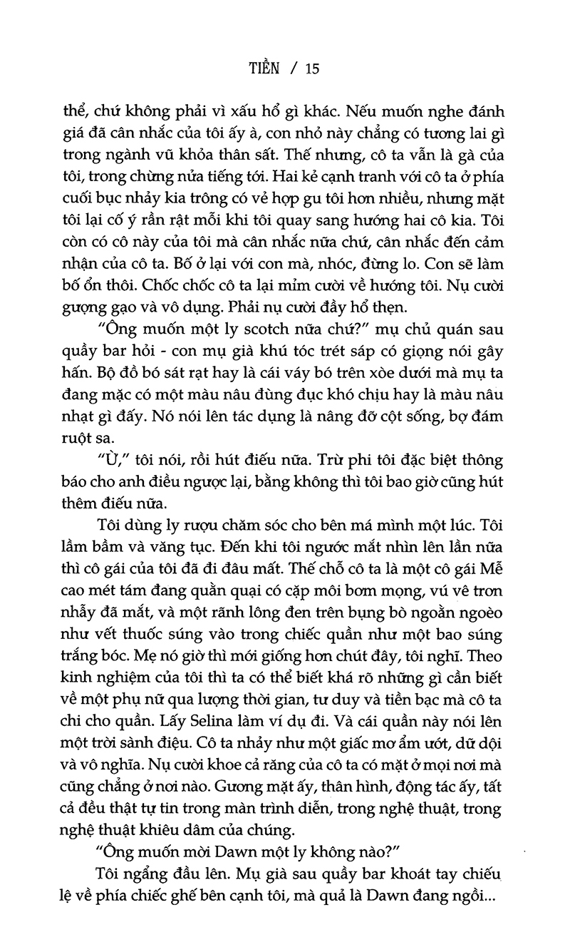 tiền - thư tuyệt mệnh