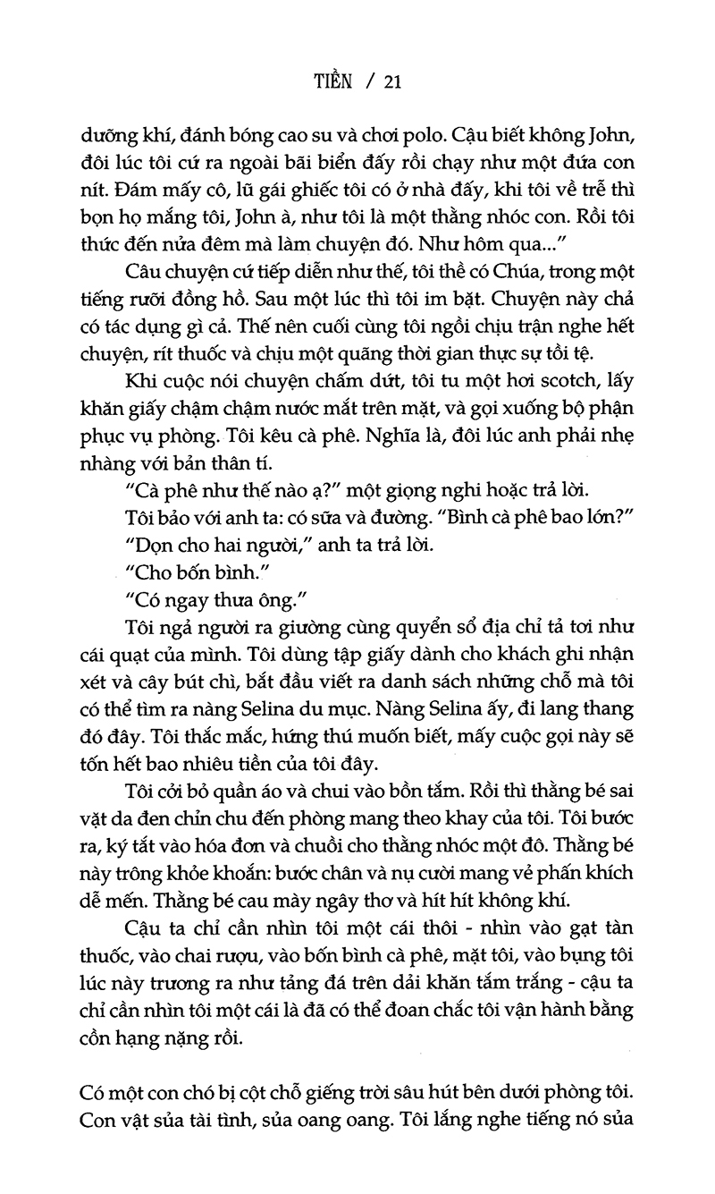 tiền - thư tuyệt mệnh