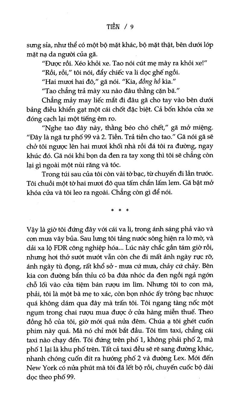 tiền - thư tuyệt mệnh