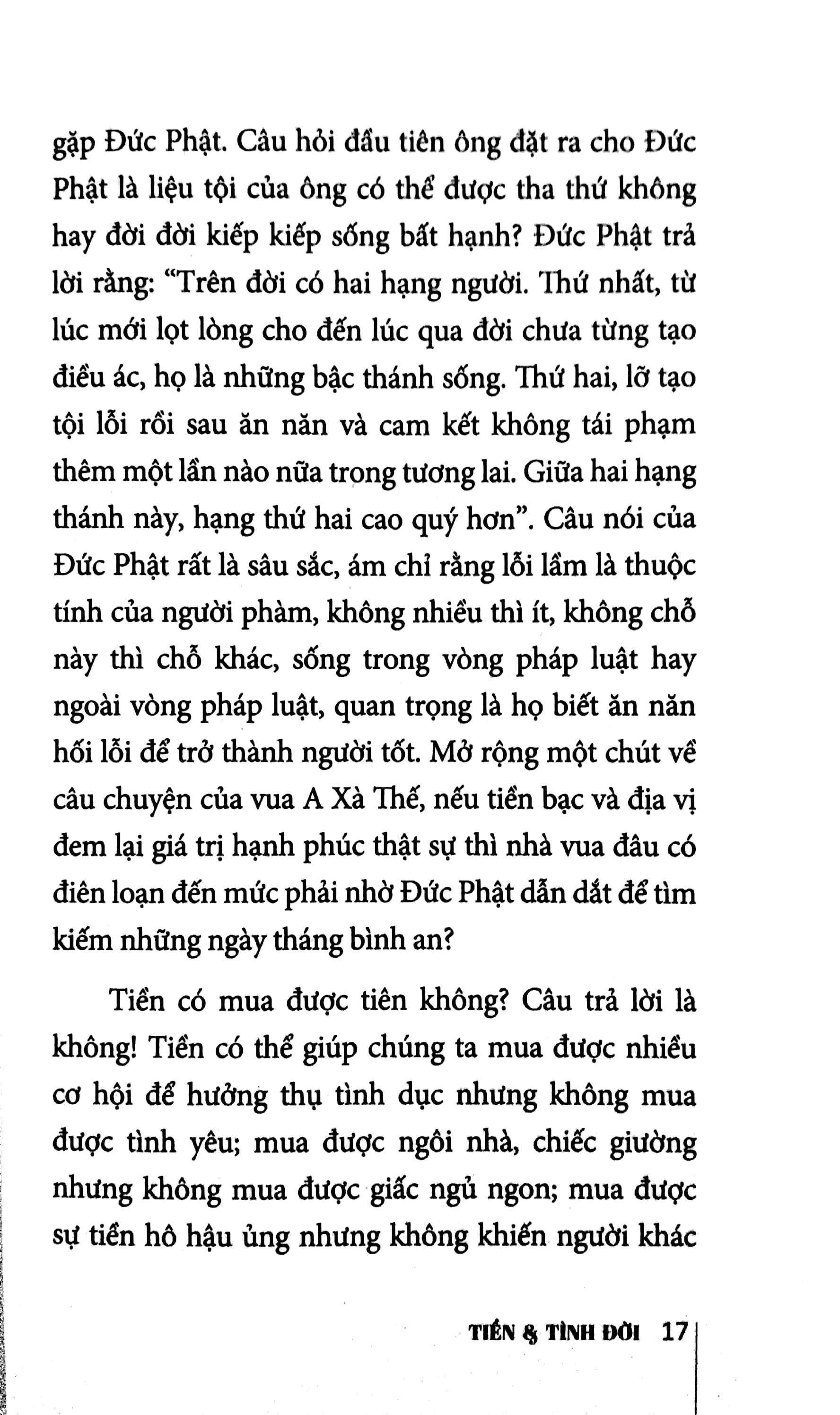 tiền và tình đời - nghệ thuật buông bỏ