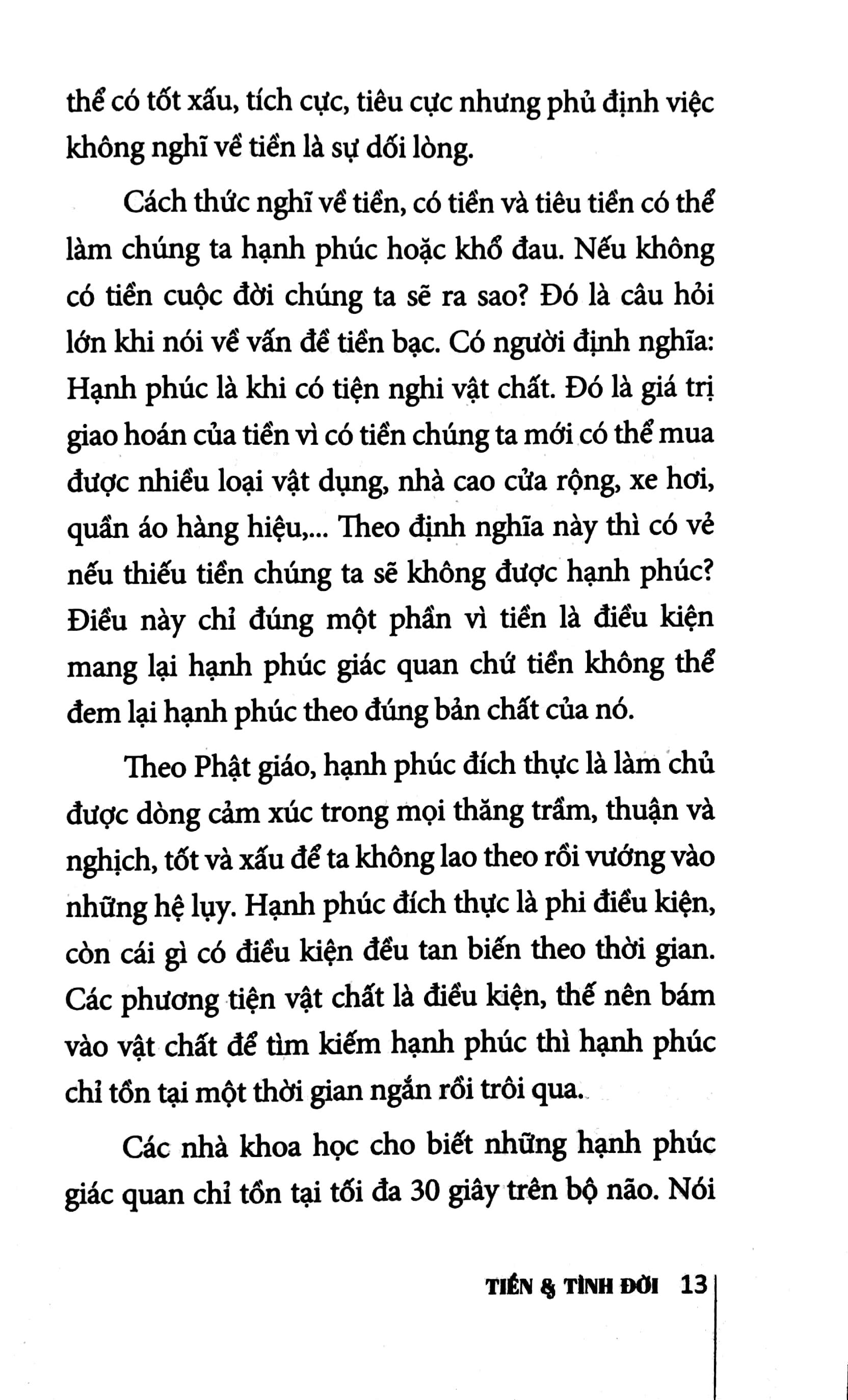 tiền và tình đời - nghệ thuật buông bỏ