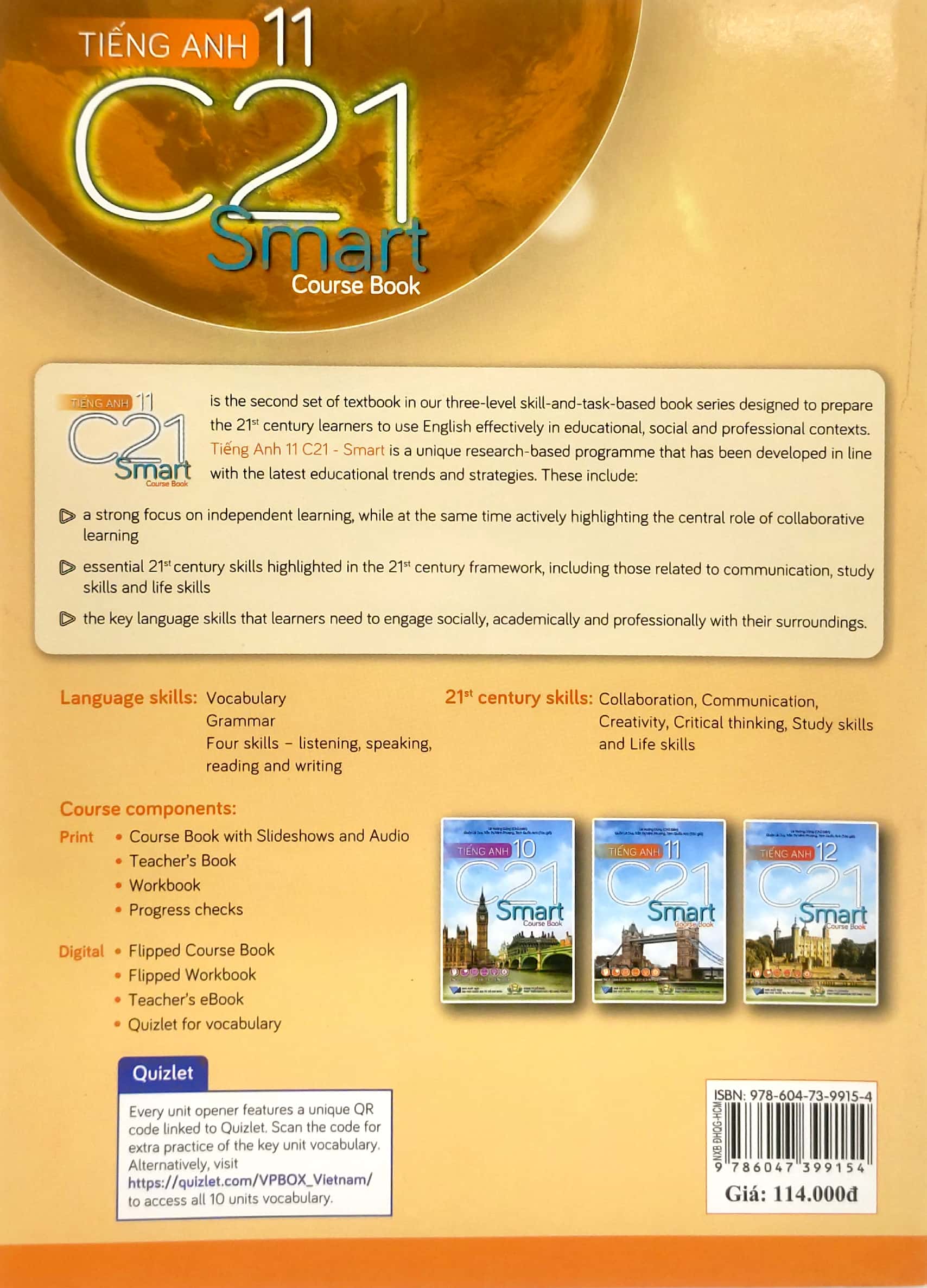 tiếng anh 11 - c21 smart - course book