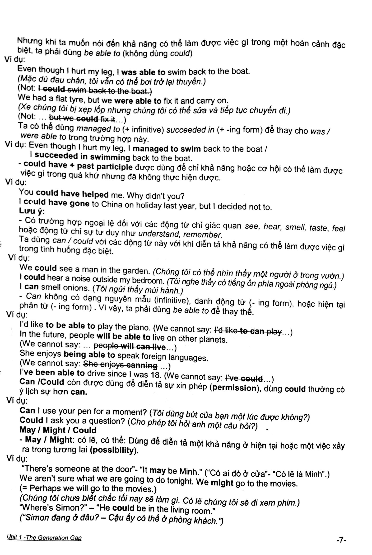 tiếng anh 11 - hướng dẫn học & làm bài