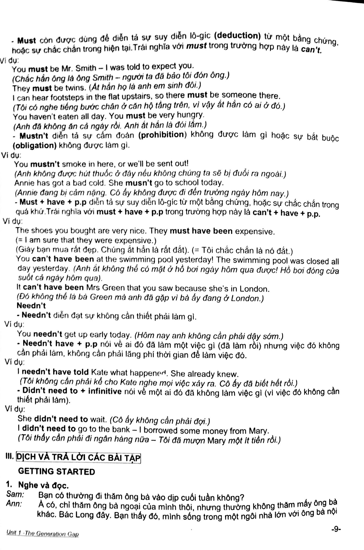 tiếng anh 11 - hướng dẫn học & làm bài