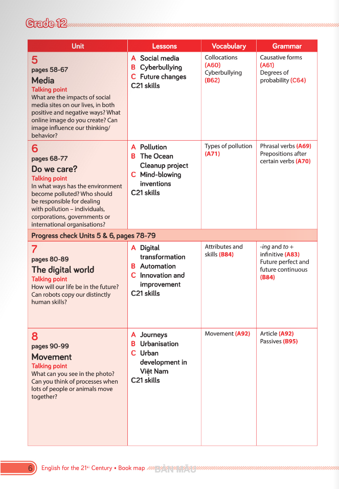 Tieng Anh 12 - C21 Smart - Course Book (2024)