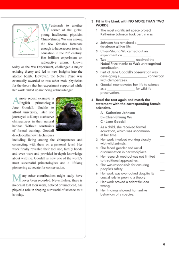 tiếng anh 12 - english discovery - workbook