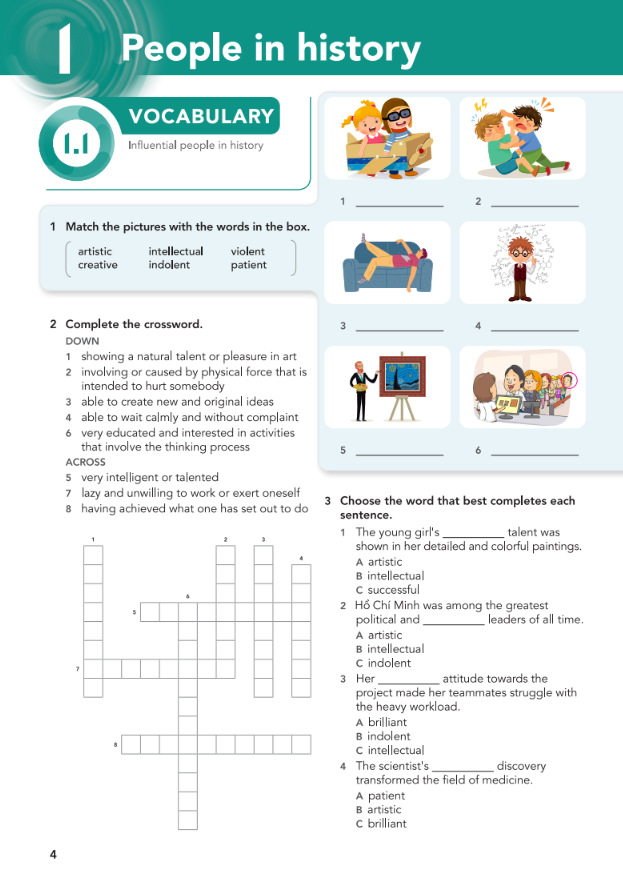tiếng anh 12 - english discovery - workbook