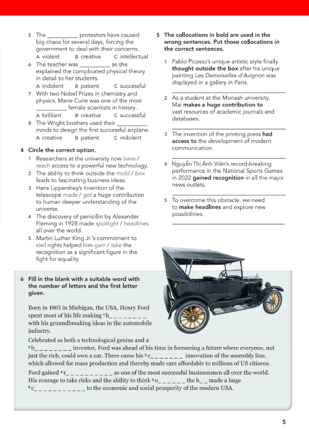 tiếng anh 12 - english discovery - workbook