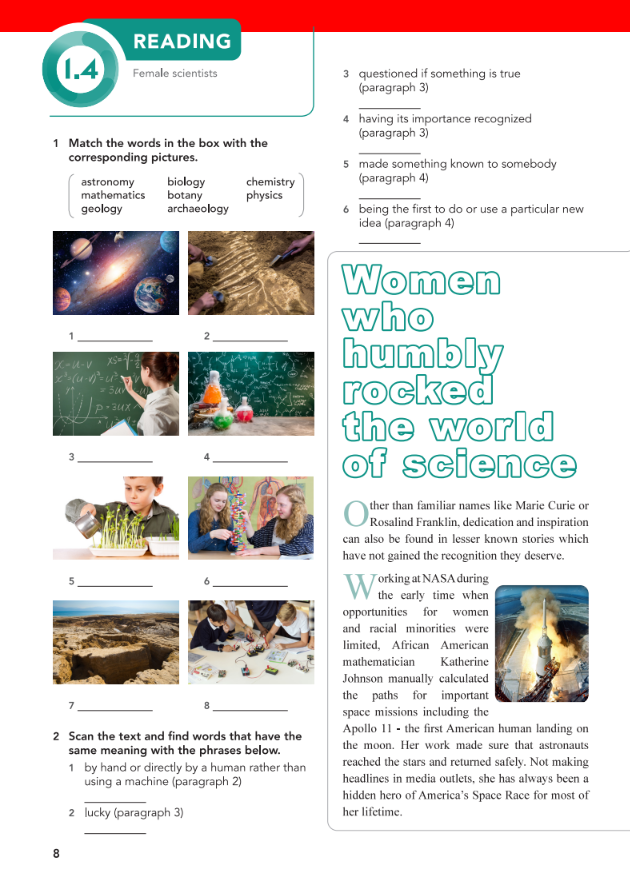 tiếng anh 12 - english discovery - workbook