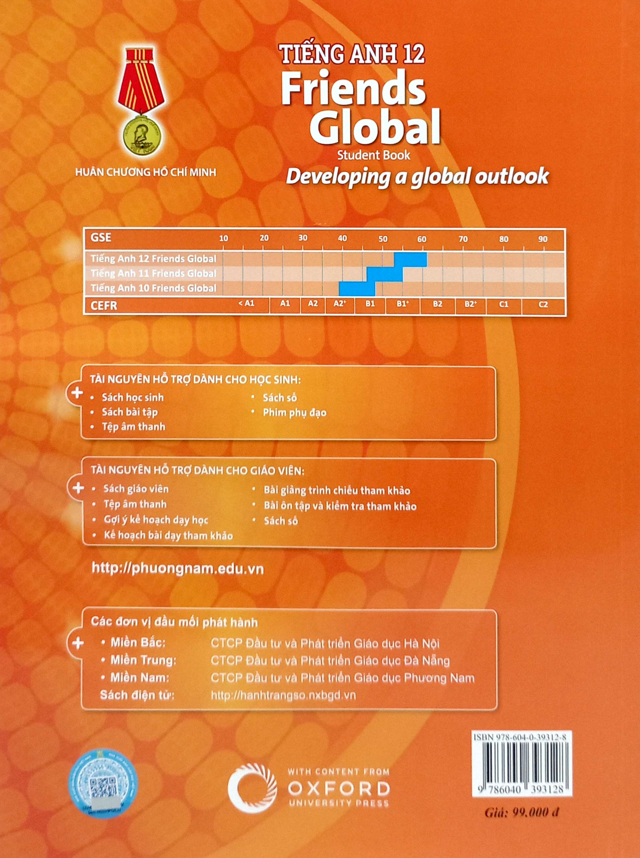 tiếng anh 12 friends global - student book