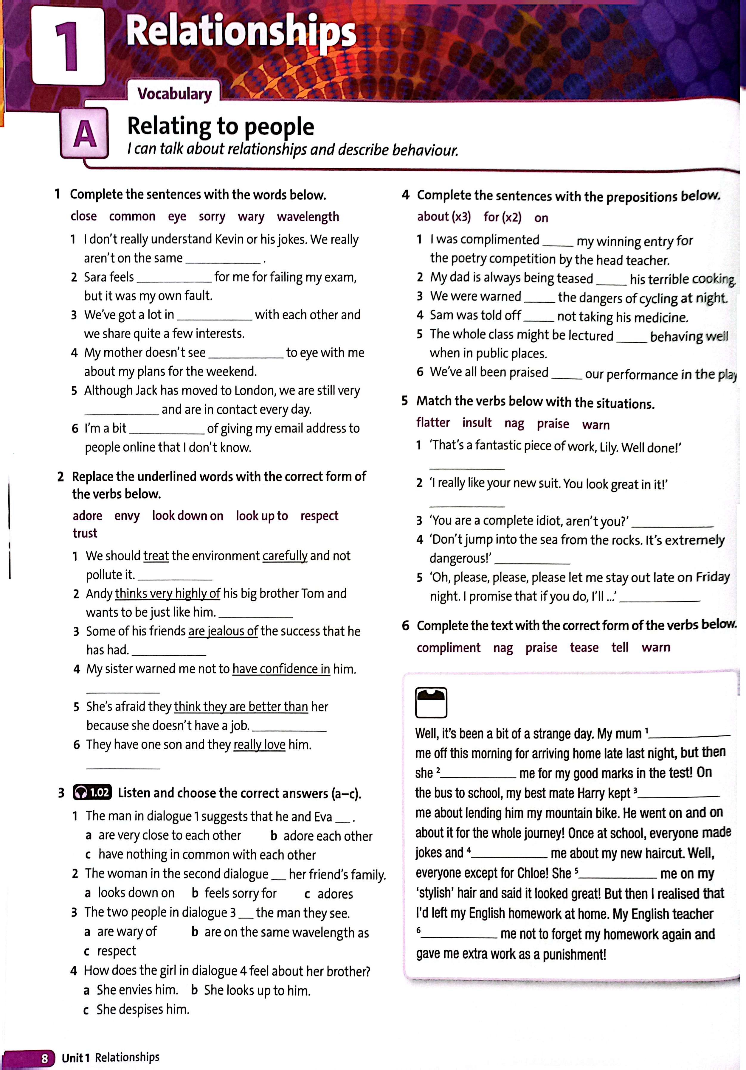 tiếng anh 12 friends global - workbook