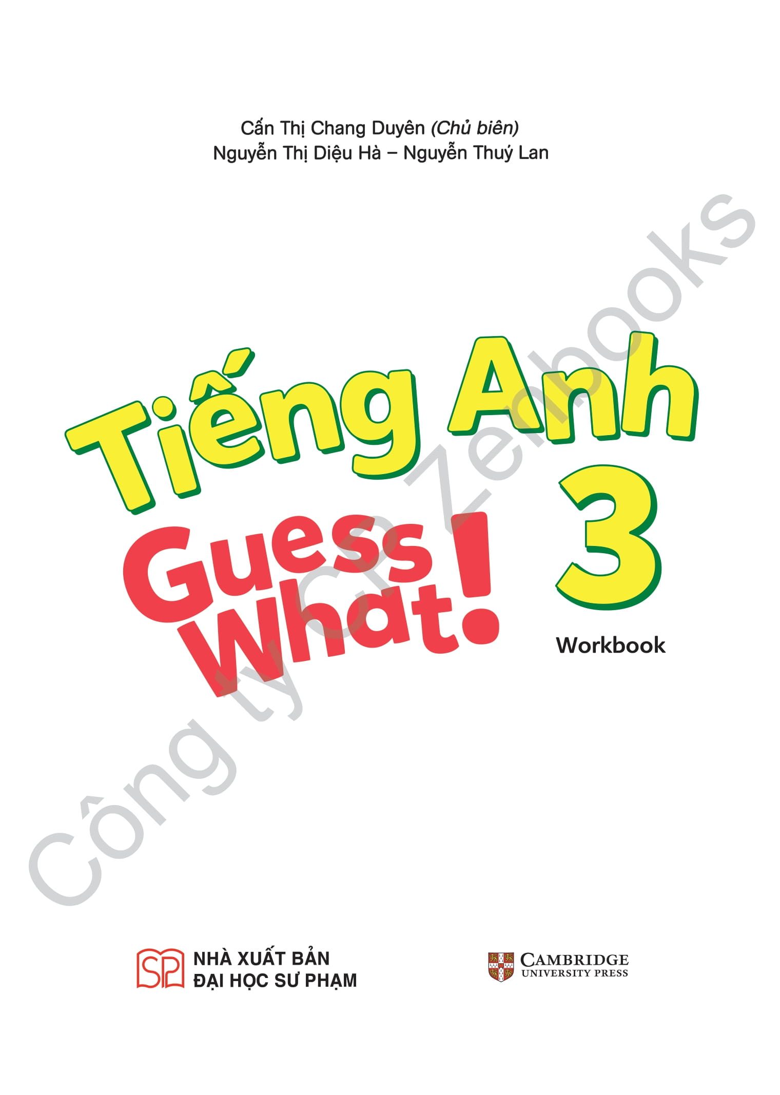 tiếng anh 3 guess what! - workbook (sách bài tập)