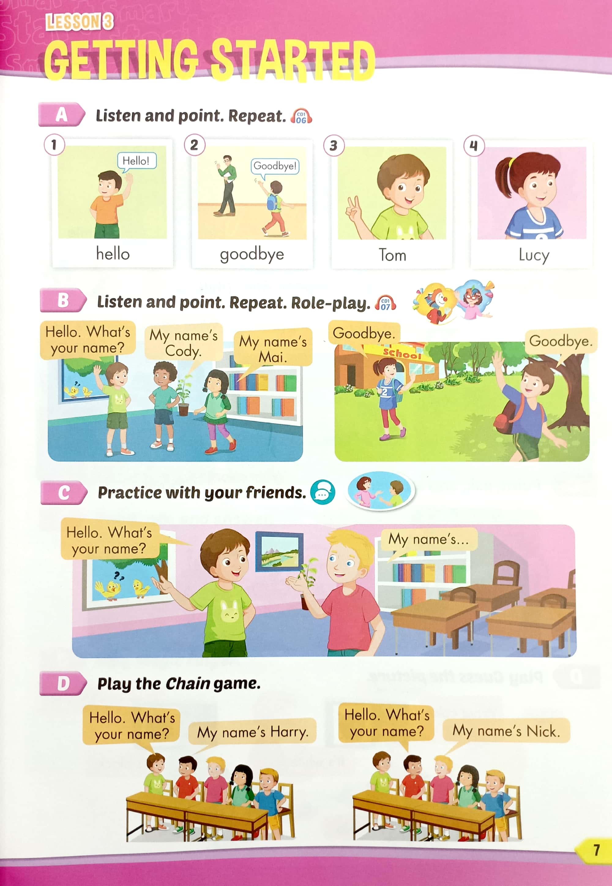 tiếng anh 3 i-learn smart start - student's book