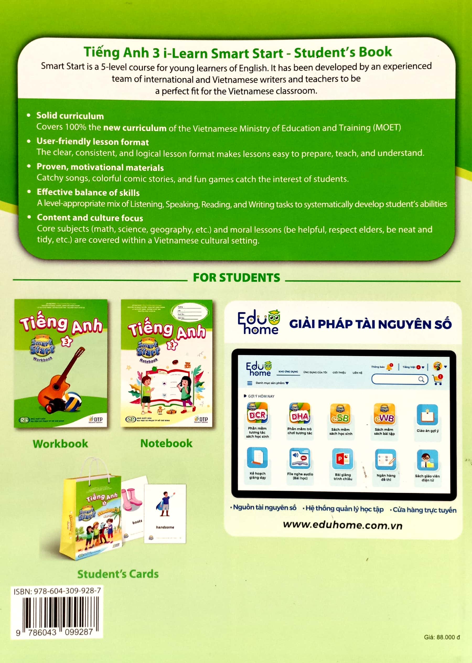 tiếng anh 3 i-learn smart start - student's book