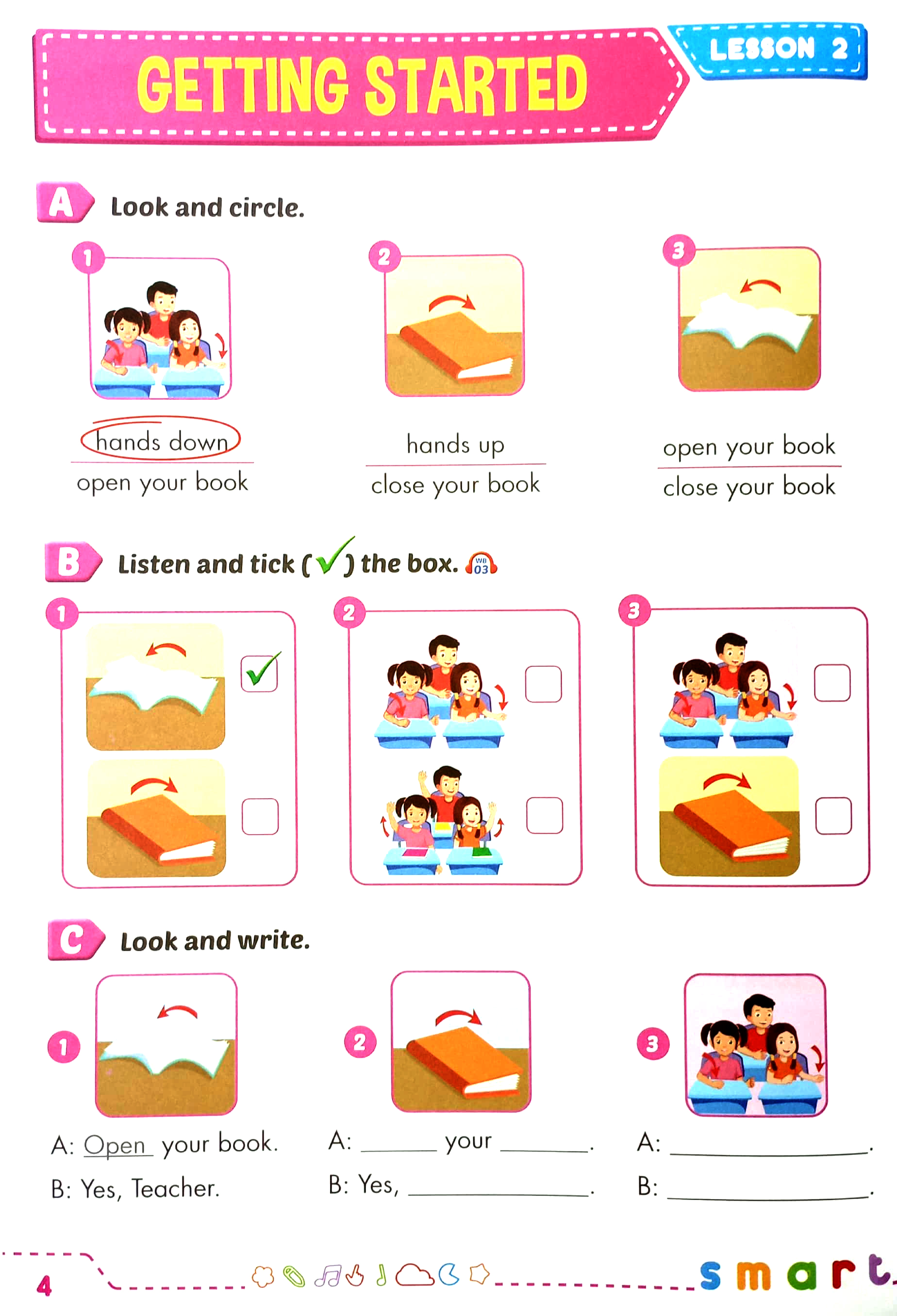 tiếng anh 3 i-learn smart start - workbook