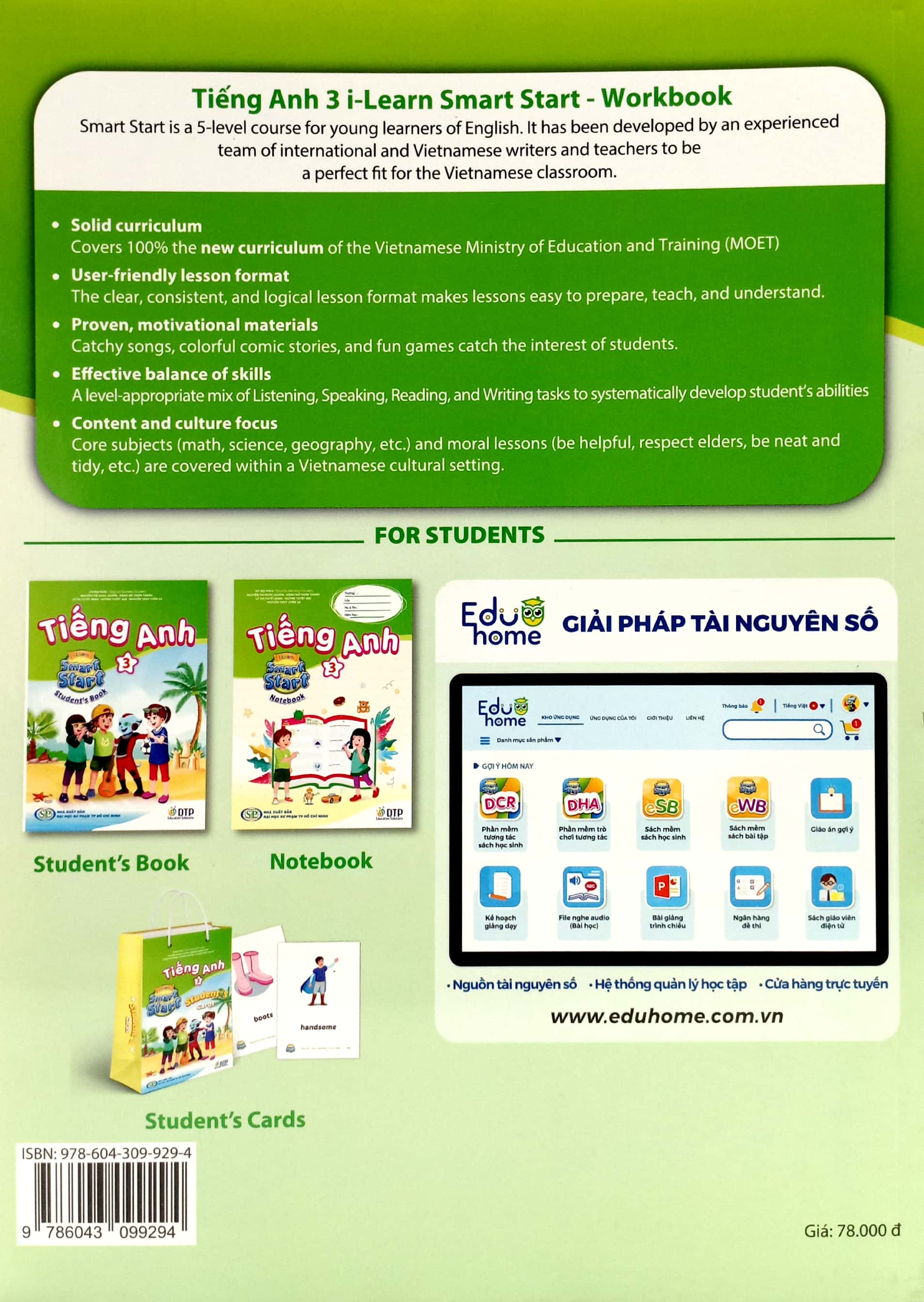 tiếng anh 3 i-learn smart start - workbook