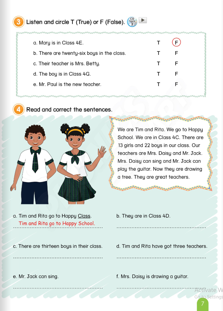 tiếng anh 4 phonics - smart - activity book