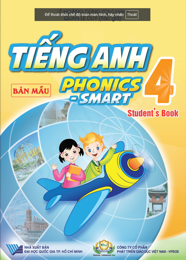 tiếng anh 4 phonics - smart - student's book