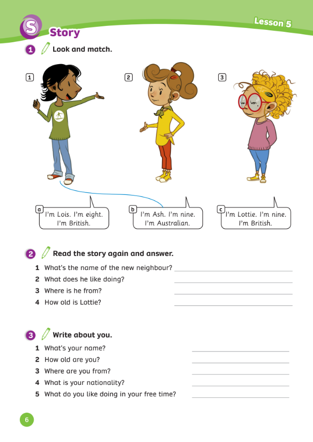 tiếng anh 5 - english discovery - activity book