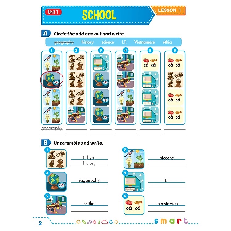 tiếng anh 5 i-learn smart start - workbook (2024)