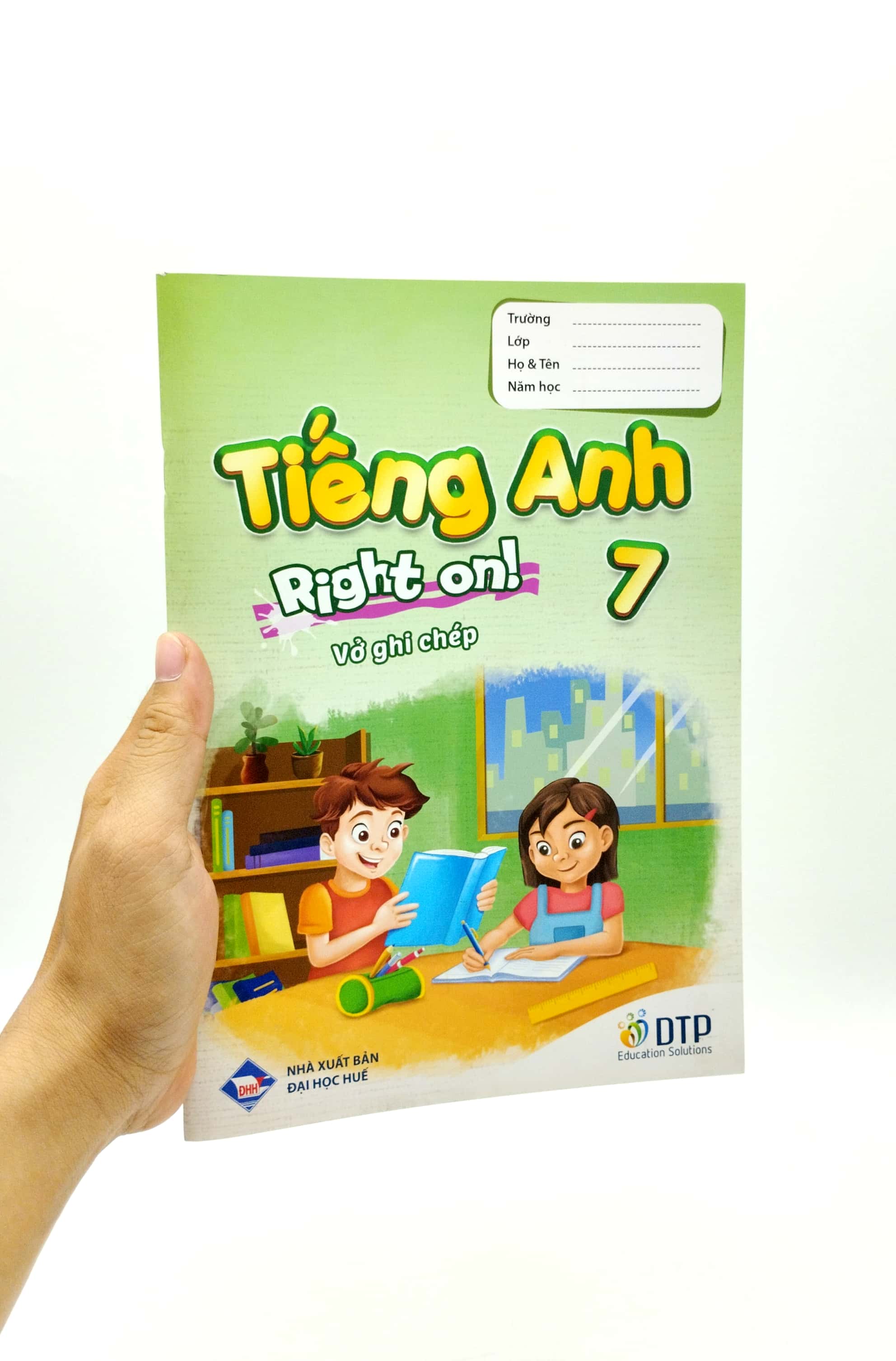 tiếng anh 7 right on - vở ghi chép